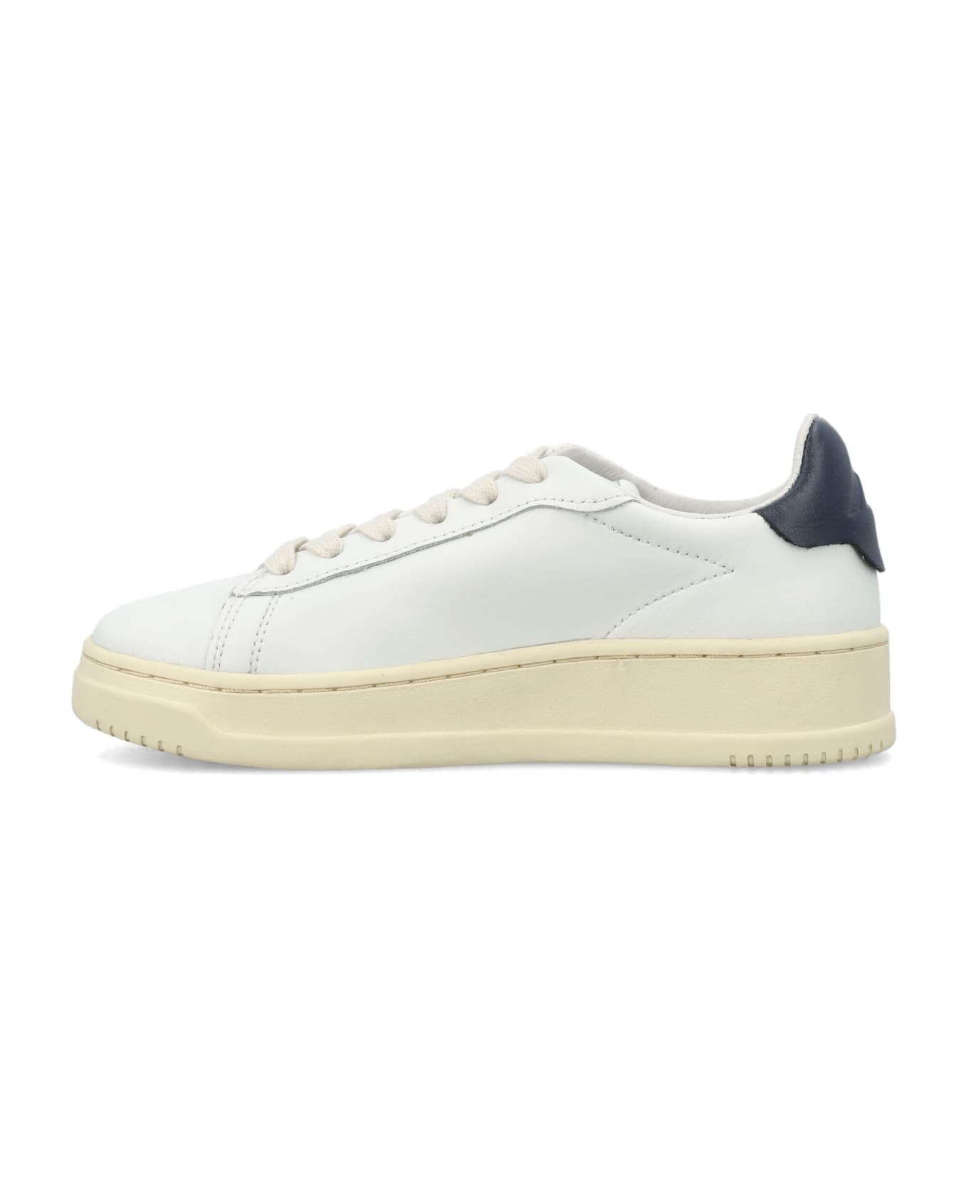 Autry Dallas Low Sneakers - WHITE/BLUE