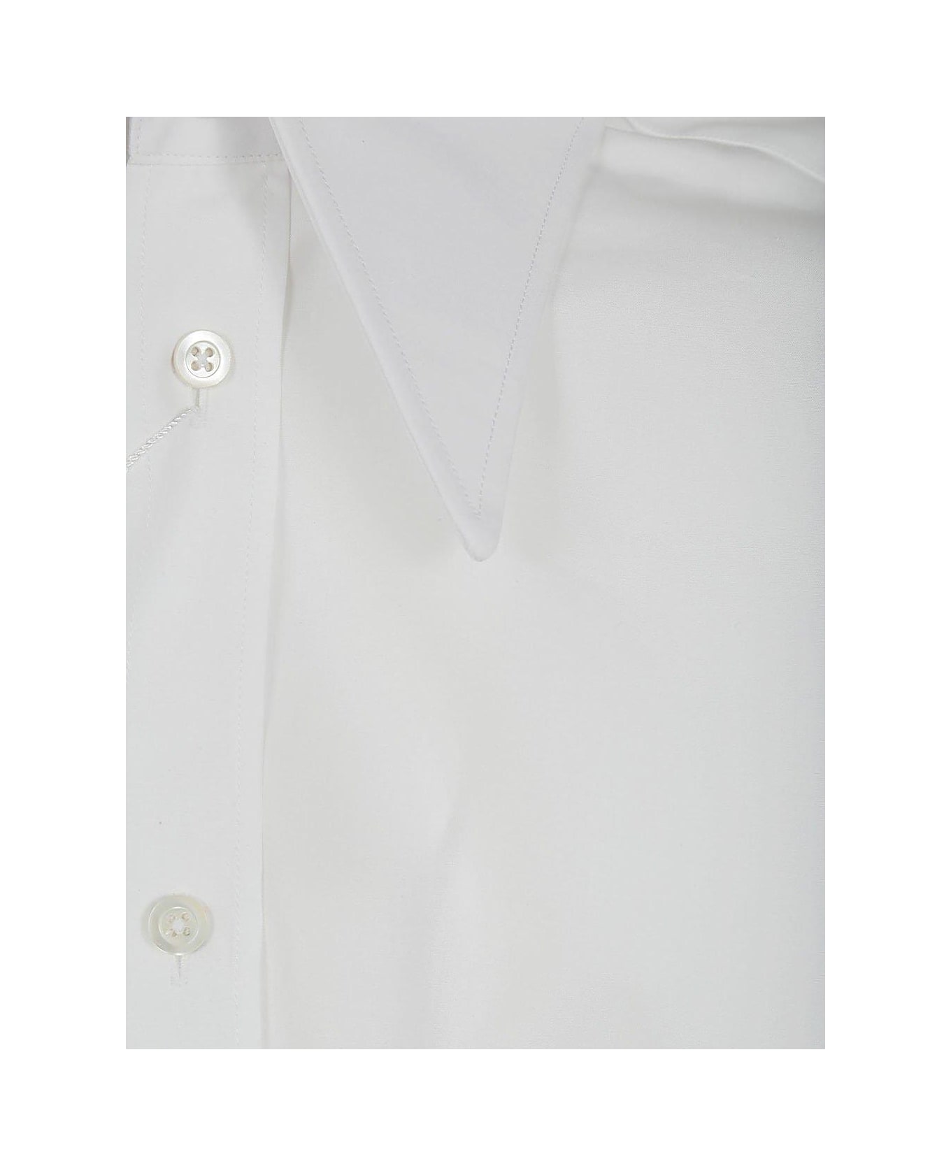 Maison Margiela Short-sleeved Shirt - White シャツ