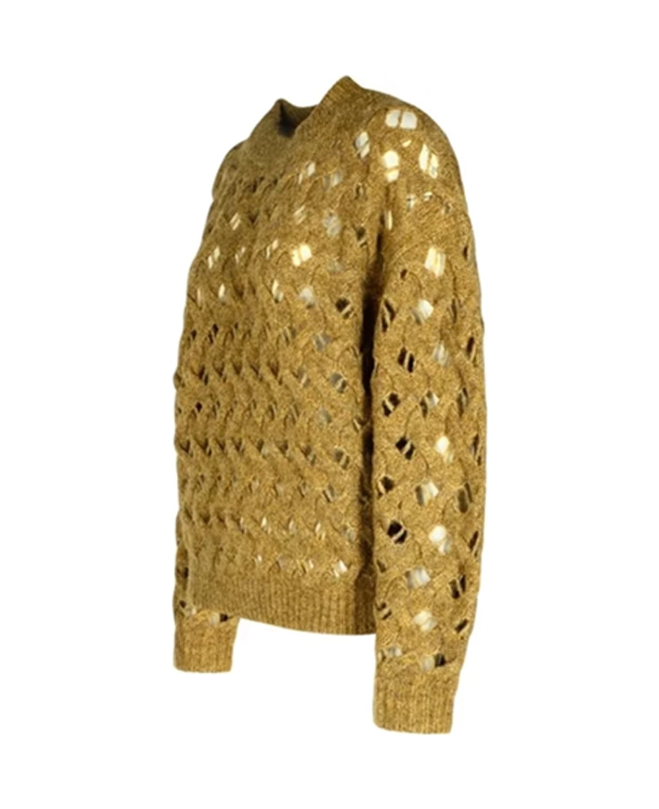 Marant Étoile 
aurelia
 Beige Acrylic Blend Sweater - Yellow