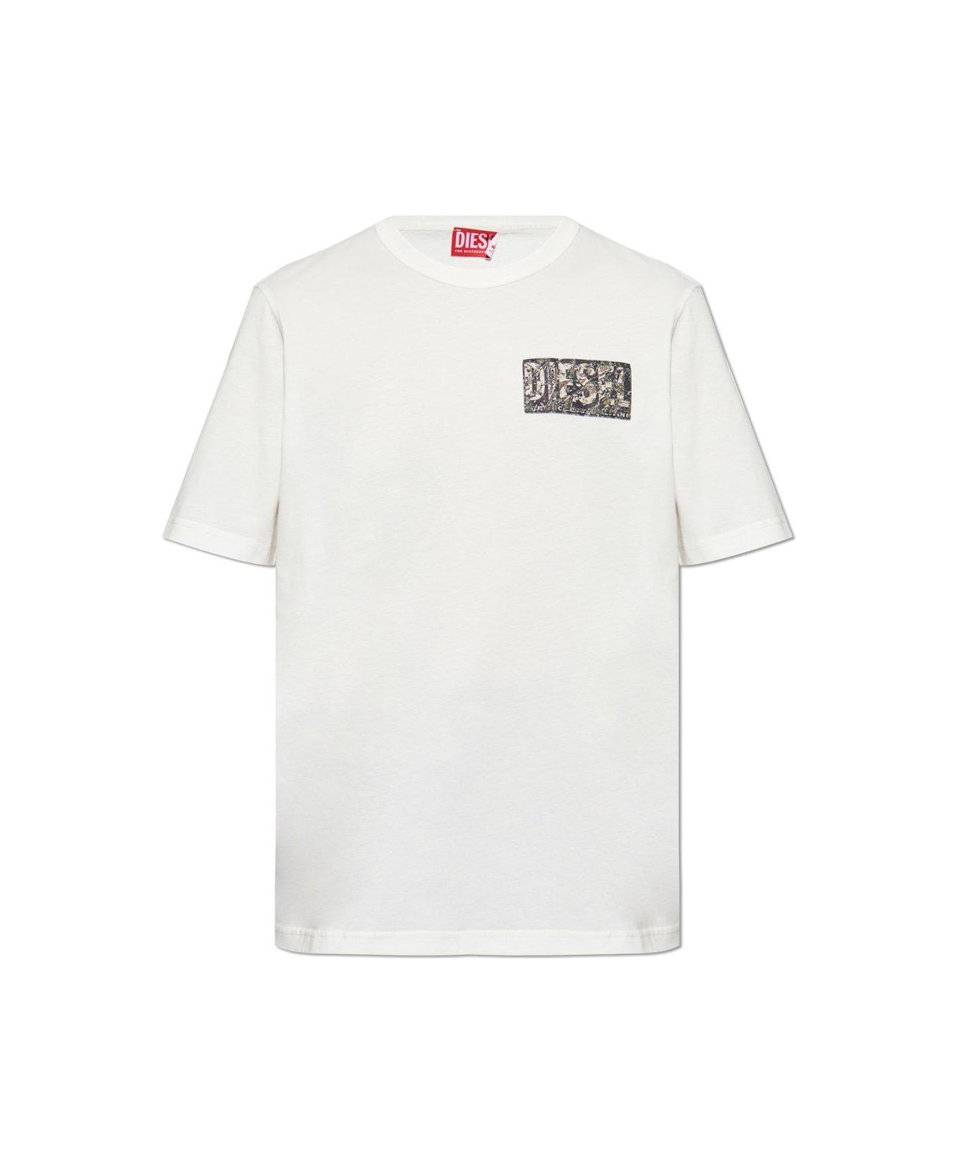 【DIESEL】T-ADJUST-R19 Diesel T-Adjust-R19 T-shirt | REVERSIBLE