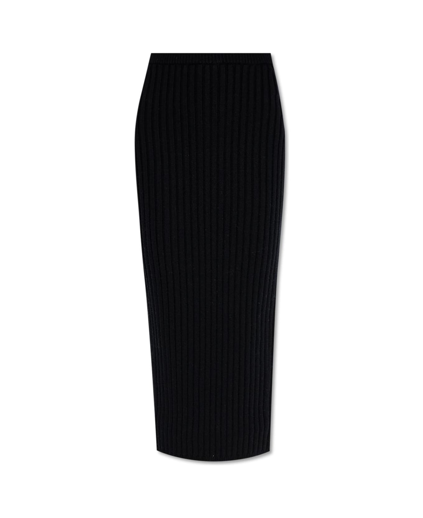 Max Mara Skirt Seta - BLACK