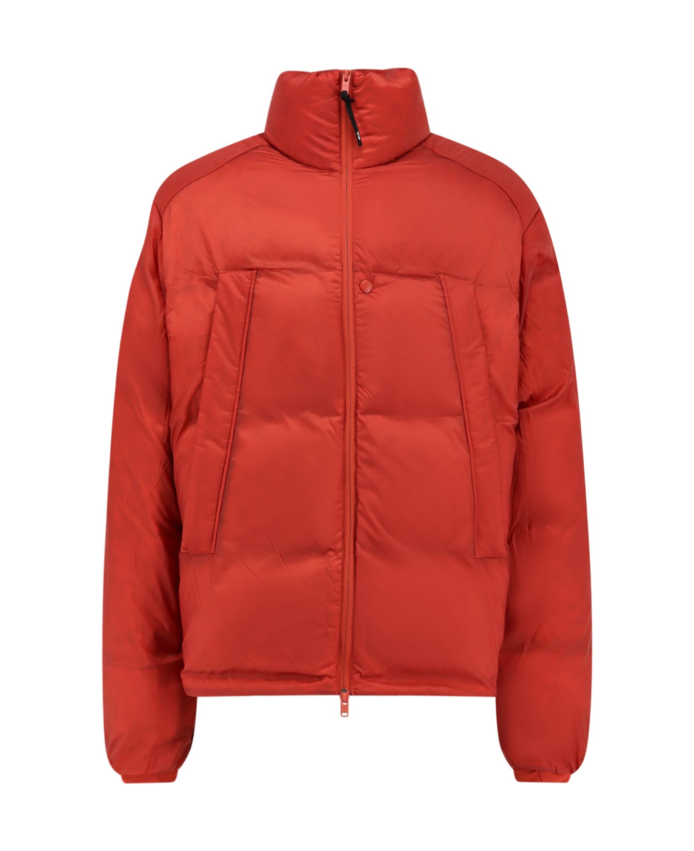 Y-3 Puff Recycled Nylon Down Jacket - Beige