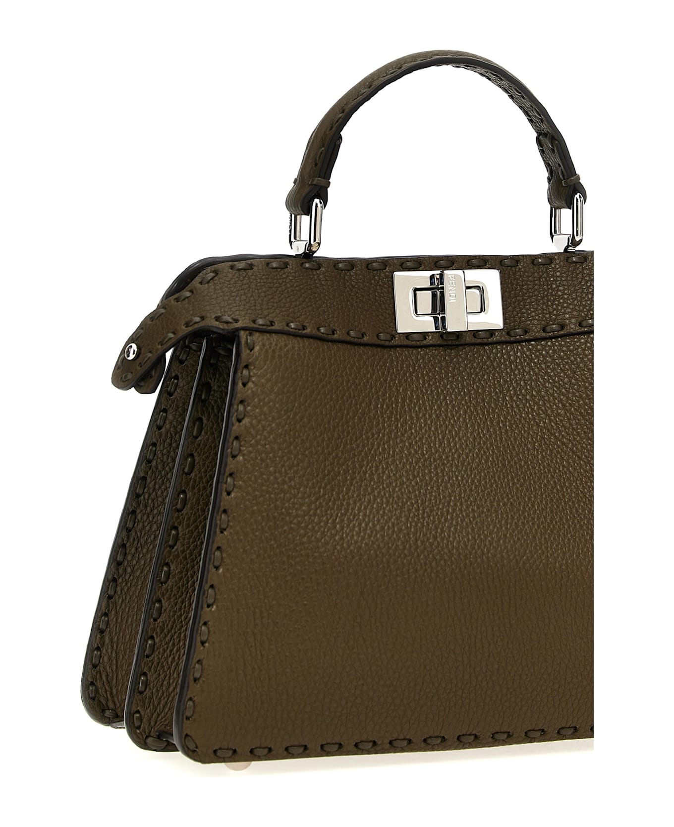 Fendi 'peekaboo Iseeu Small' Handbag - Green トートバッグ