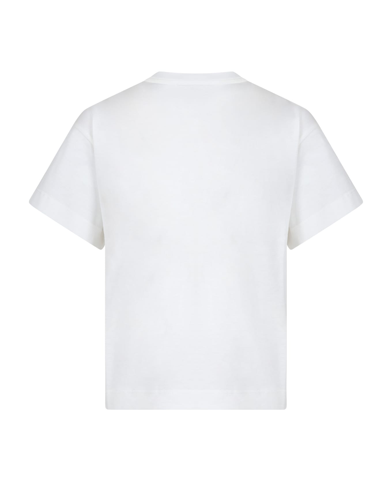 Fendi White T-shirt For Kids - White