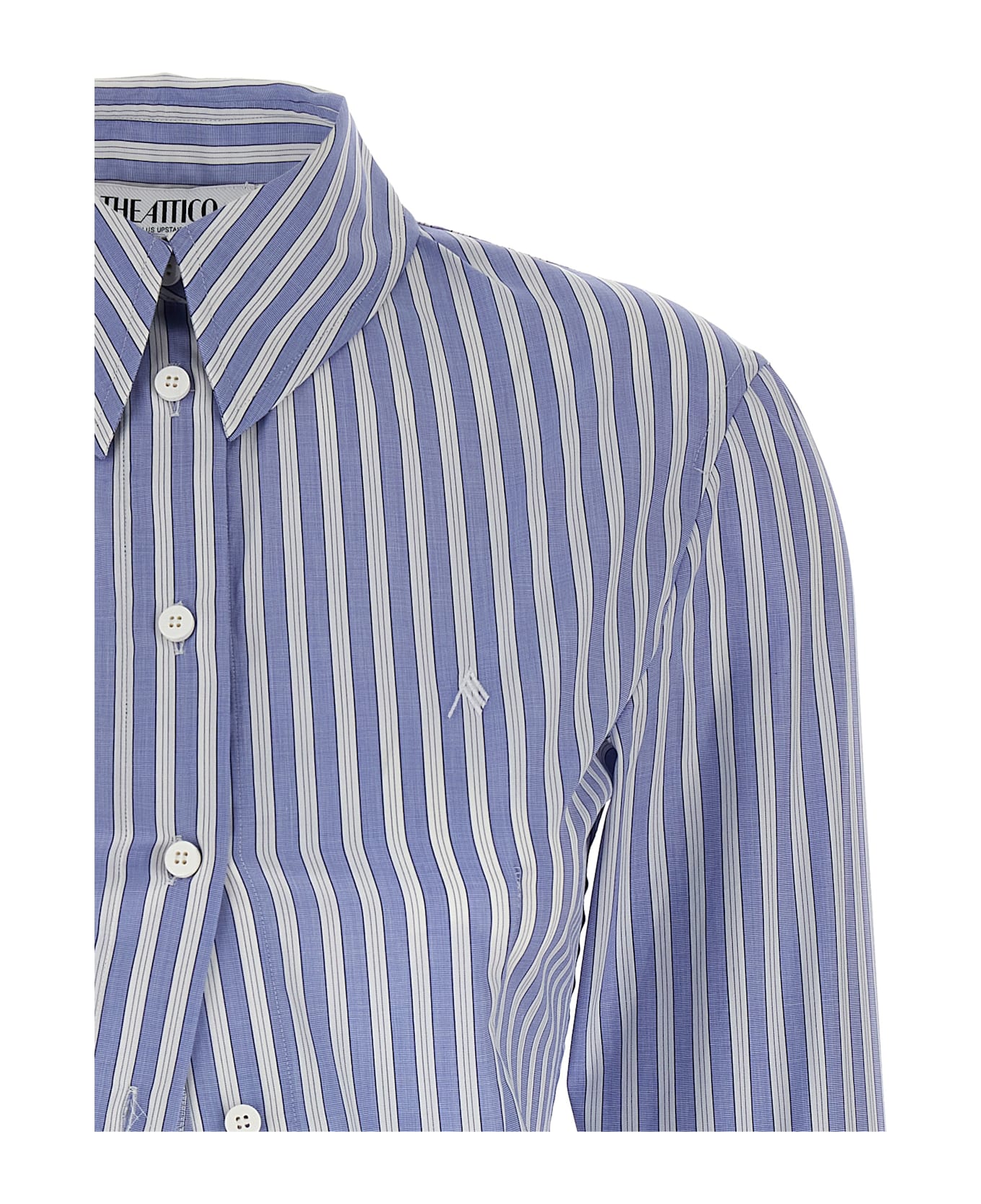 The Attico Striped Shirt - Multicolor