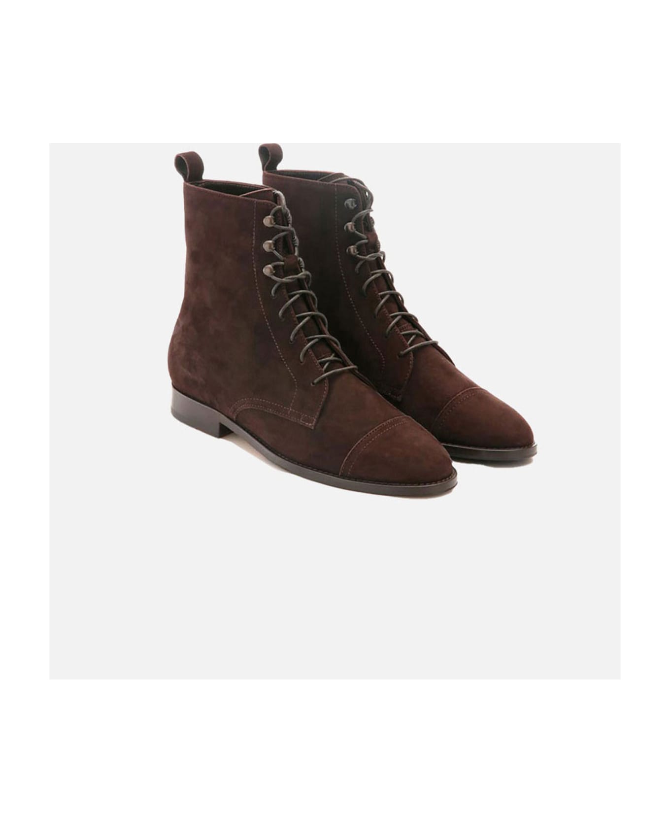 CB Made in Italy Suede Boots Eva - Brown