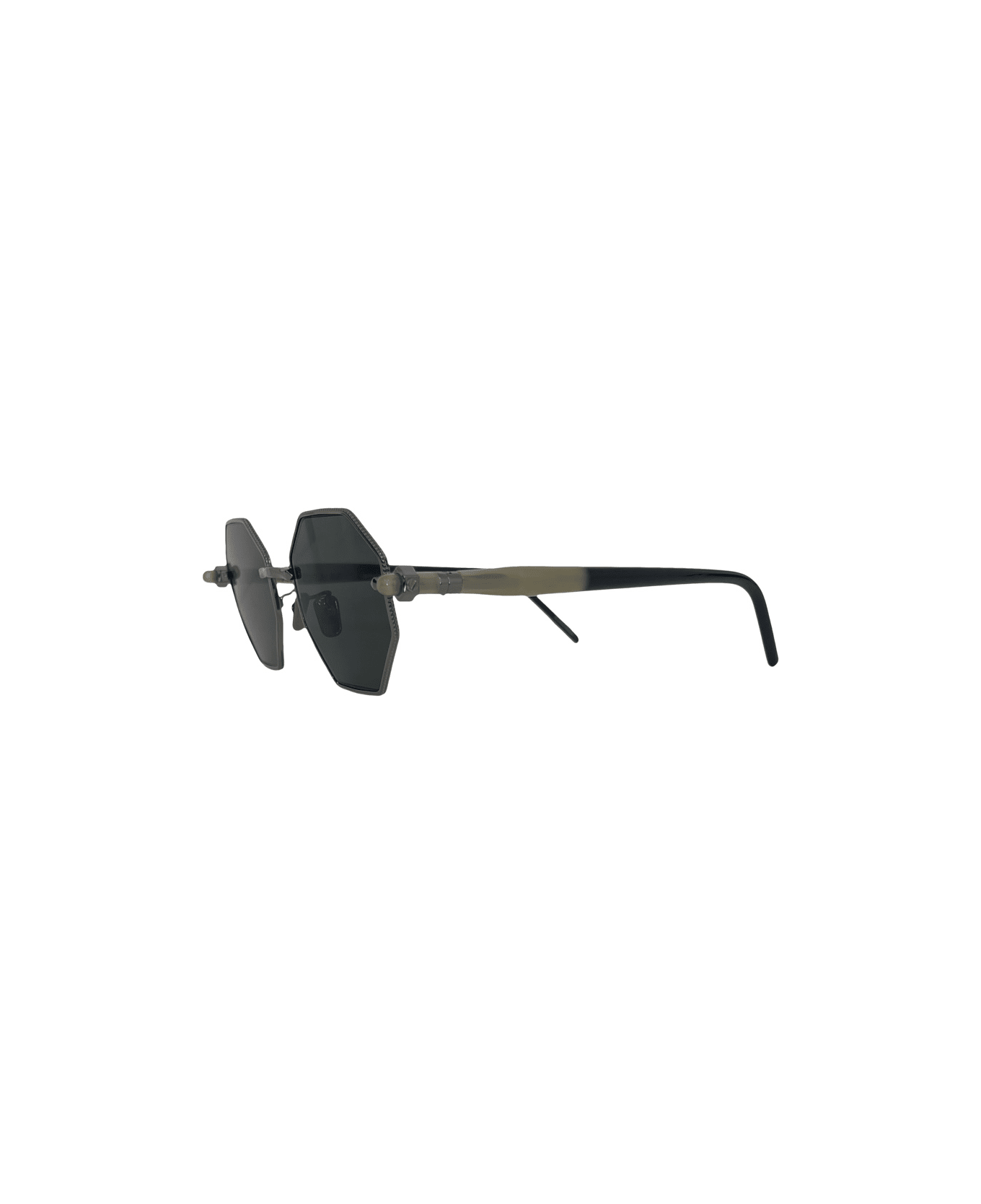 Kuboraum Mask P74 Bar - Black Matte / Artichoke / Black Shine/ Green Lens