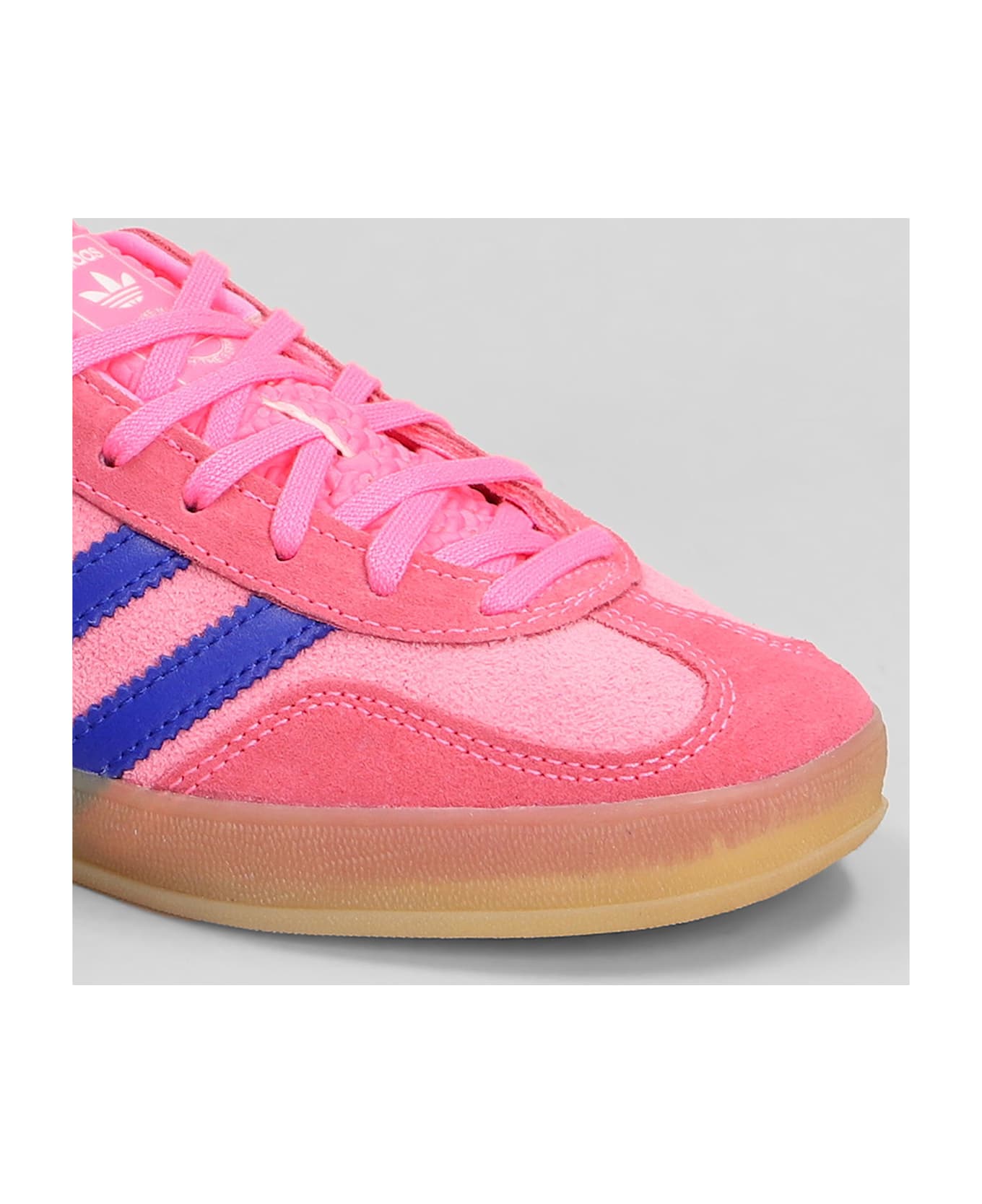 Adidas Gazelle Indoor Sneakers In Rose-pink Suede - rose-pink