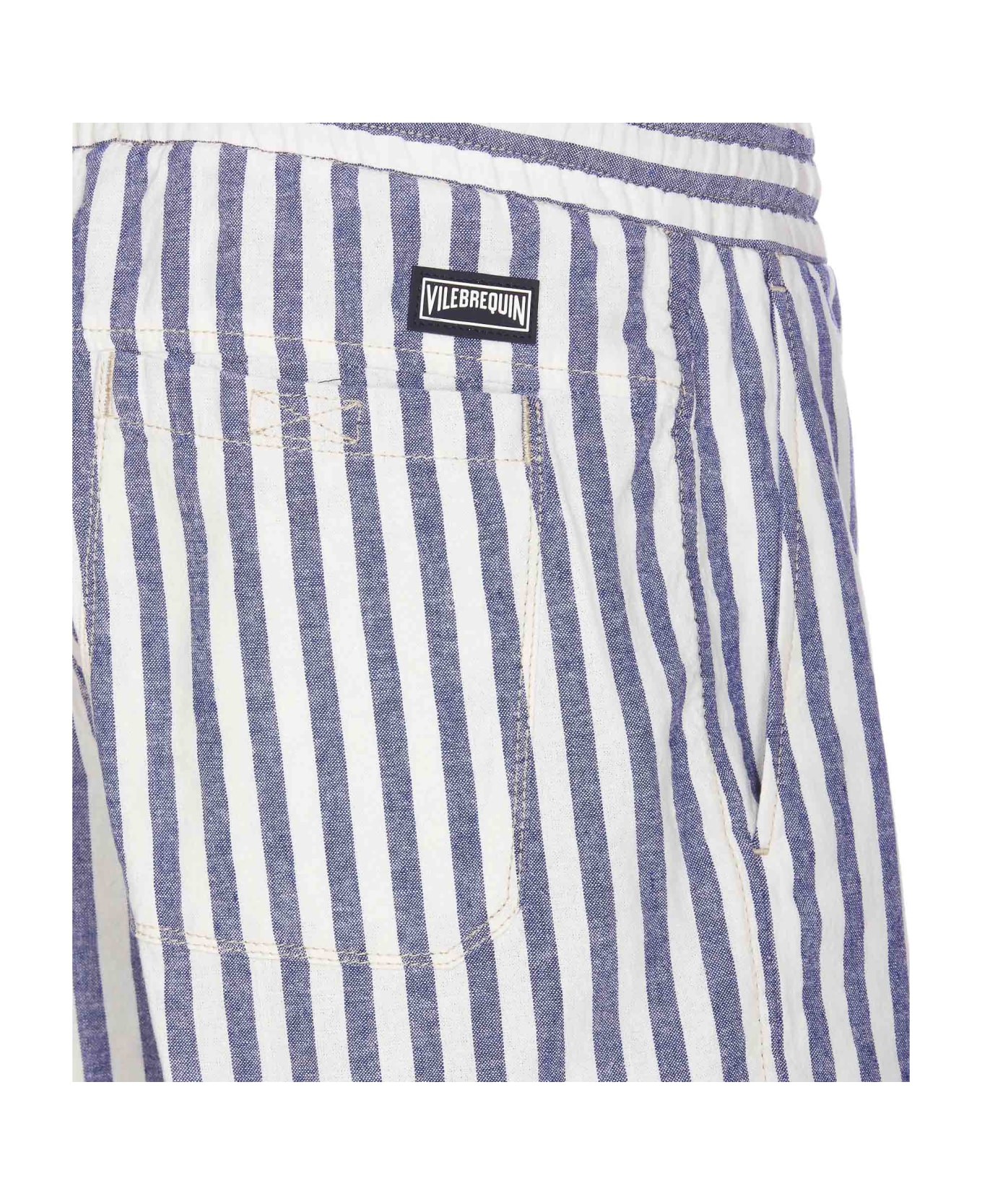 Vilebrequin Striped Shorts - Blue