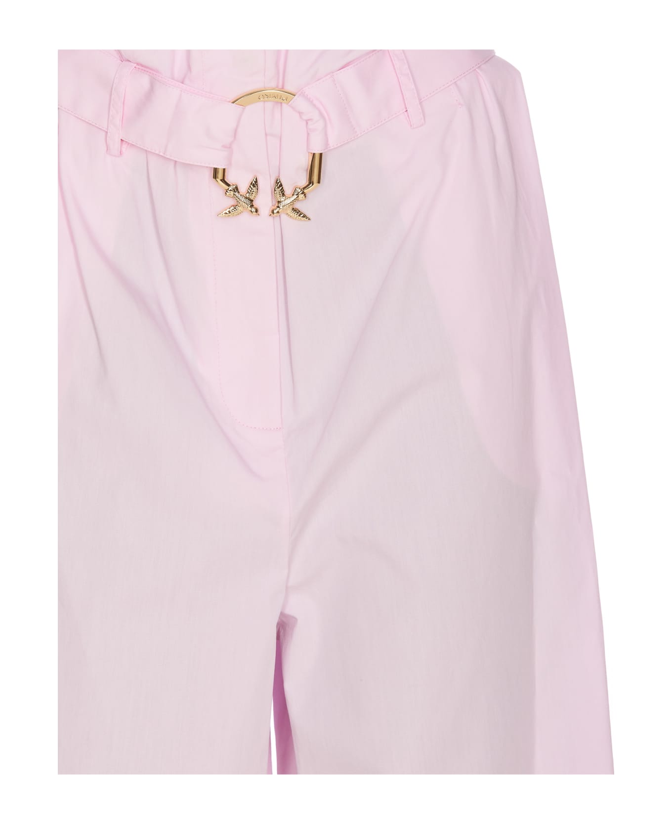 Pinko Wide Leg Pants With Trousers - Rosa dolce lilla