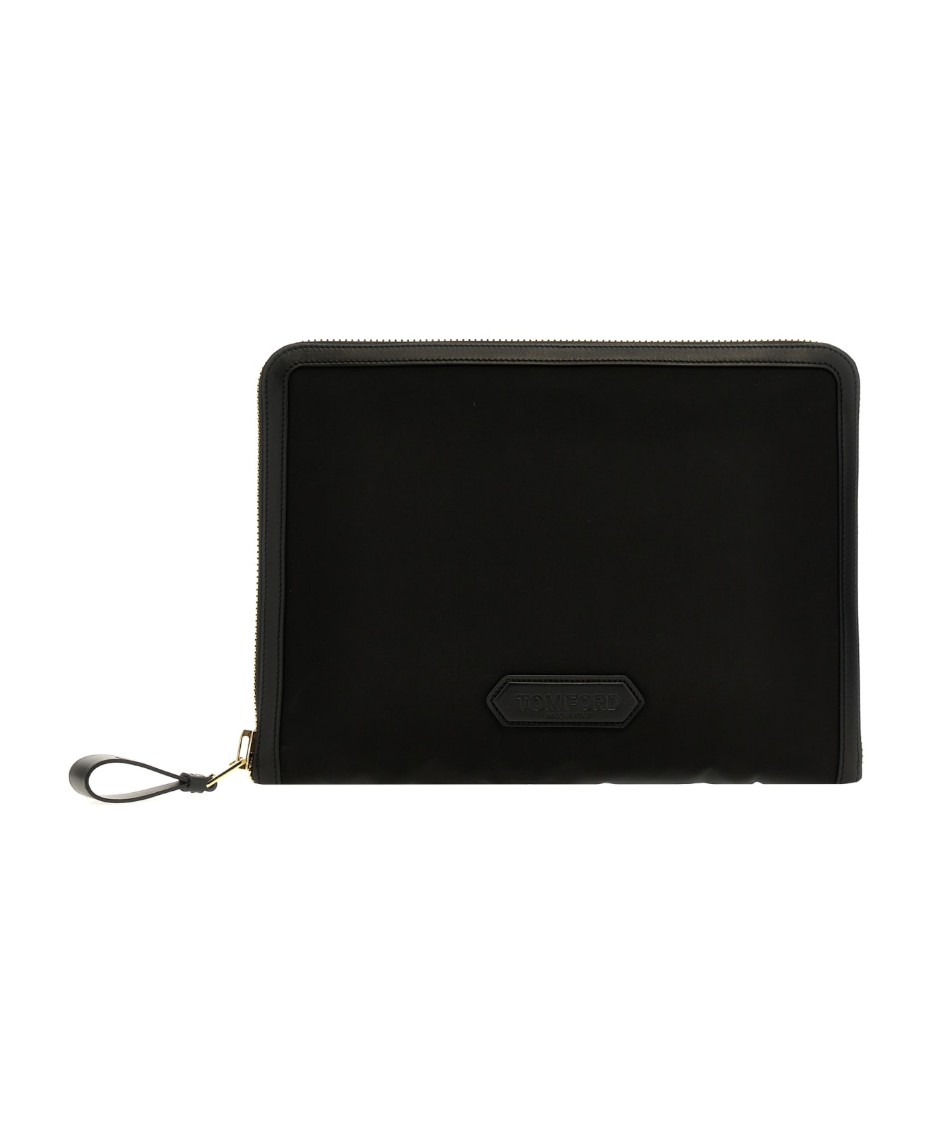 Tom Ford Logo Nylon Clutch - Black 財布