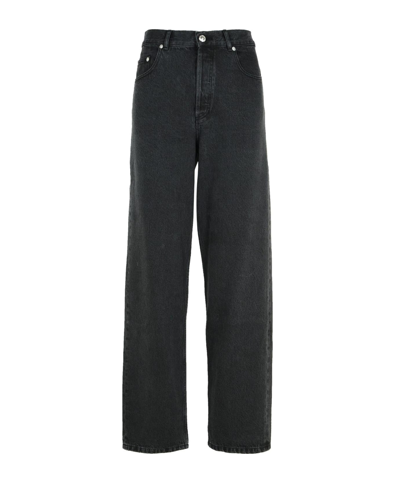 A.P.C. 'fairfax' Black Cotton Jeans - WASHED BLACK