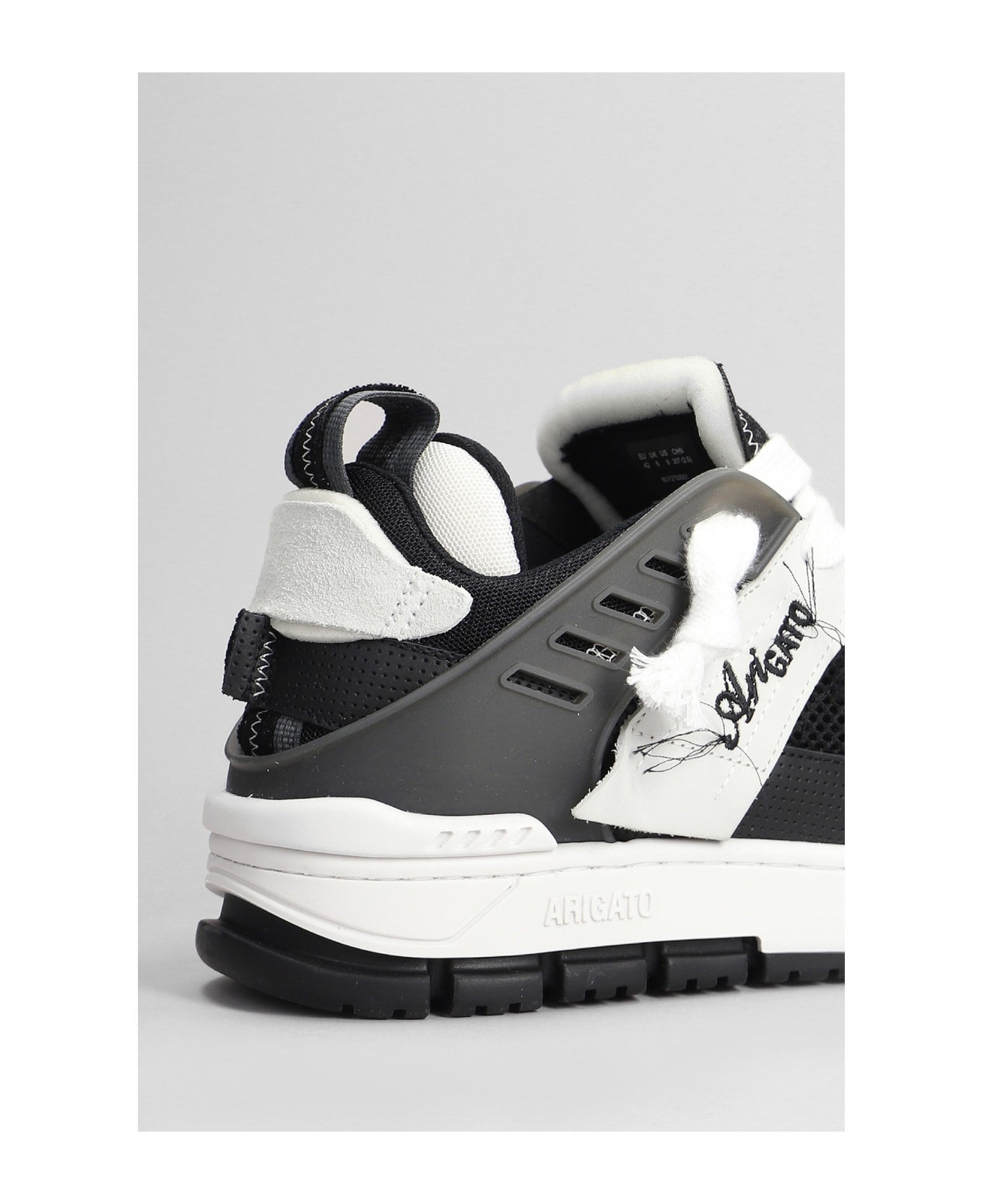 Axel Arigato Area Patchwork Sneakers - black