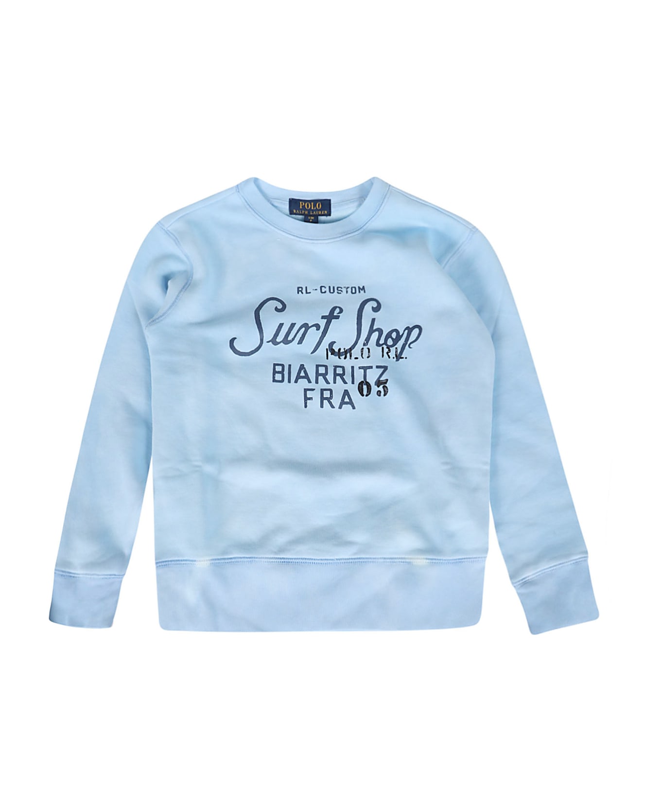Ralph Lauren Lscnm2-knit Shirts-sweatshirt - Riviera Blue Multi ニットウェア＆スウェットシャツ