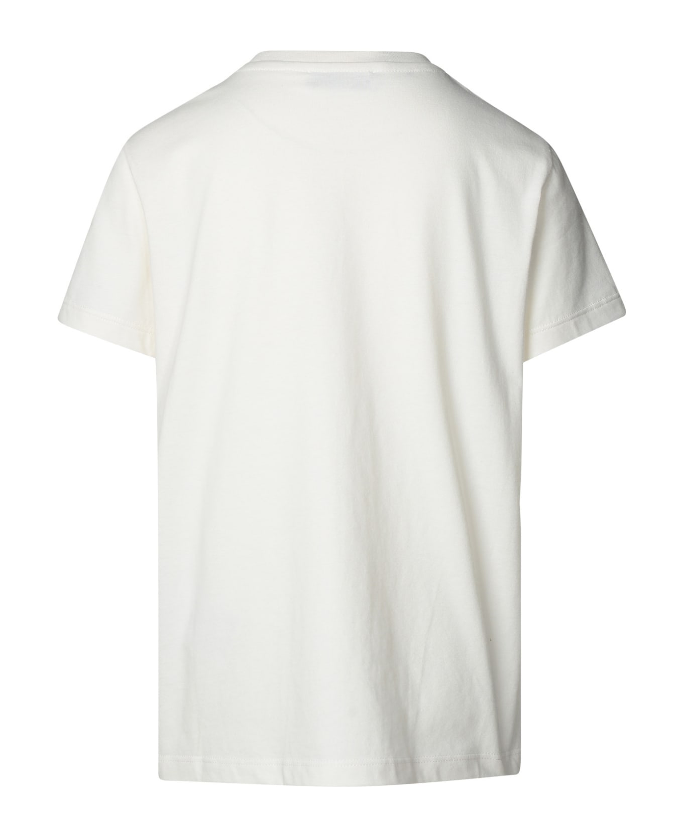 Golden Goose Ivory Cotton T-shirt - Ivory Tシャツ＆ポロシャツ