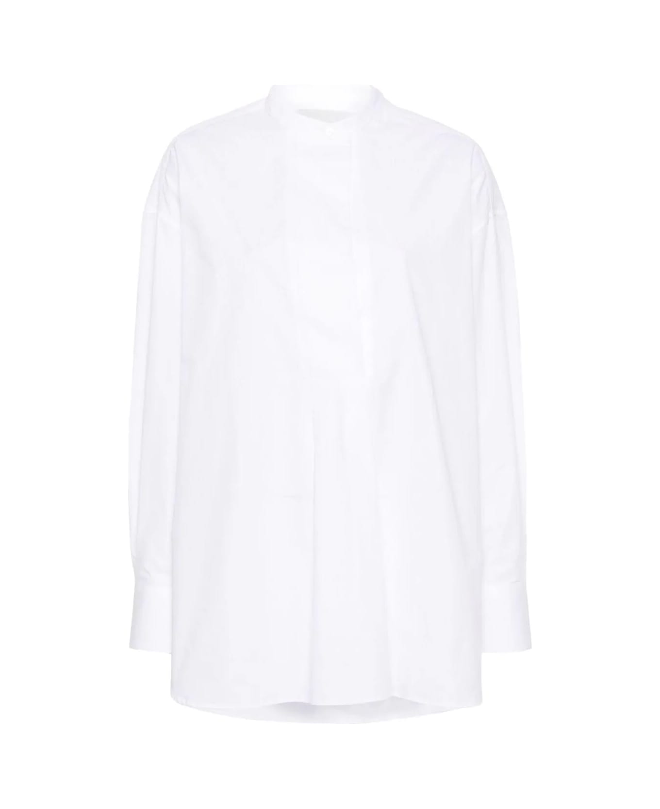 Studio Nicholson Half Placket Shirt - Optic White シャツ