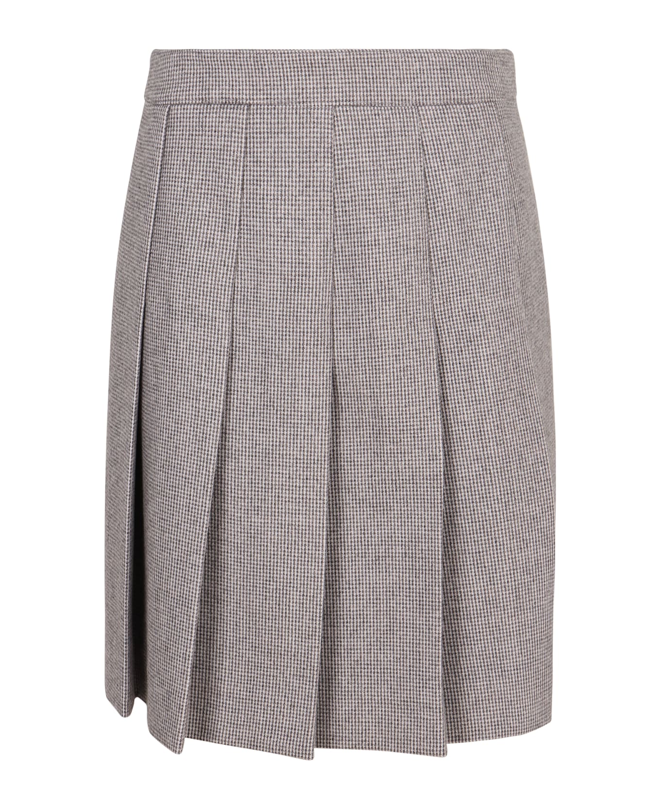 Celine Knitted Skirt - grey