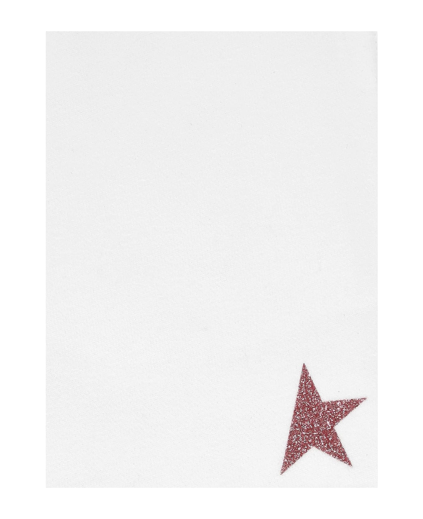Golden Goose Shorts With Star Logo - White