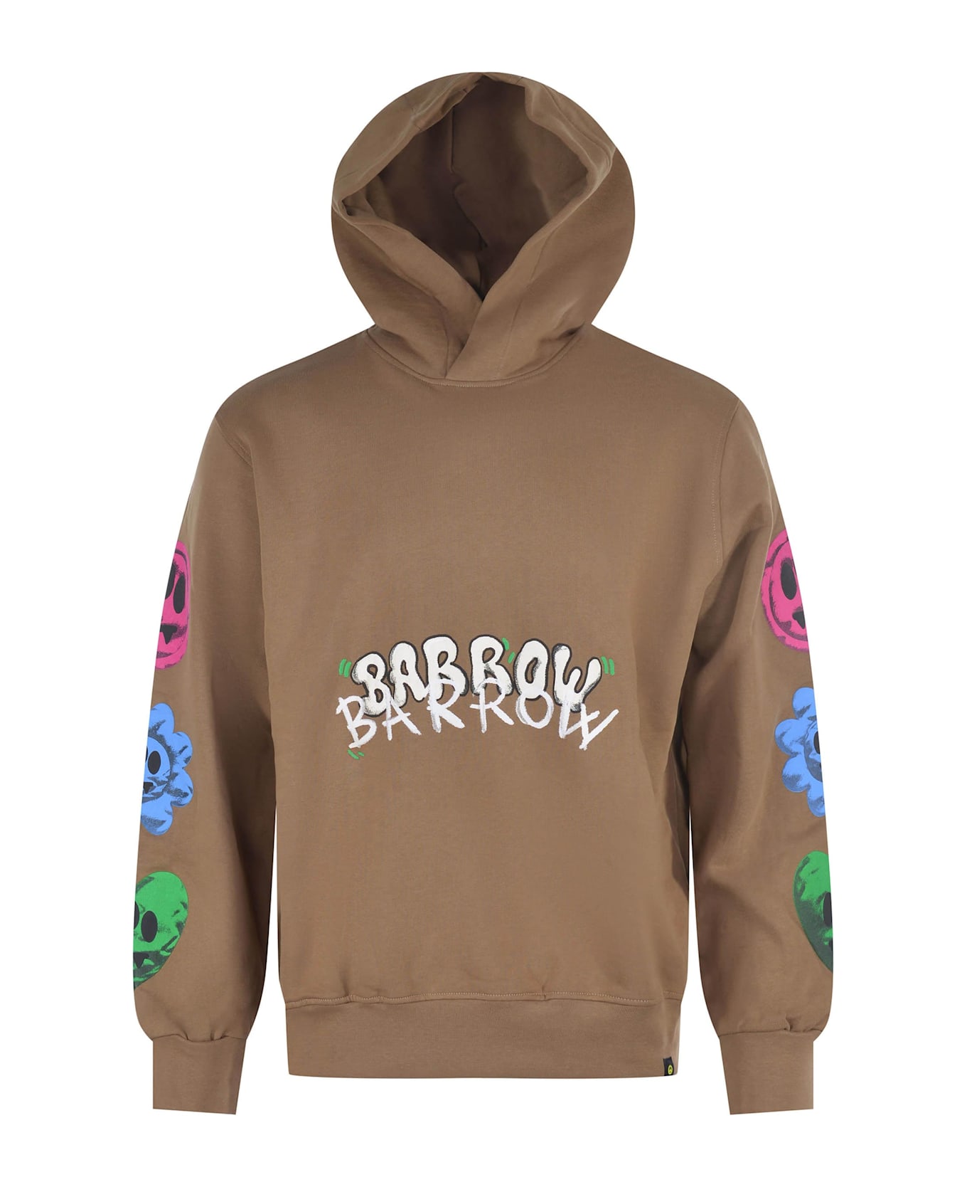 Barrow Hoodie Barrow Cotton - Brown