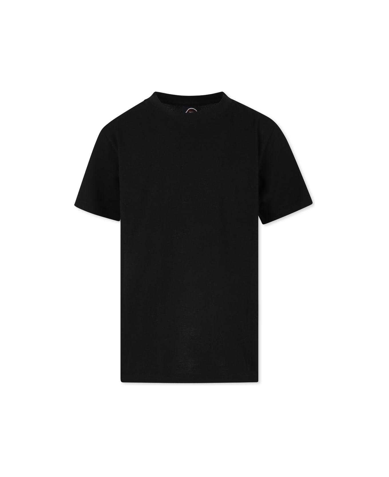 Colmar Black T-shirt For Boy With Logo - Black