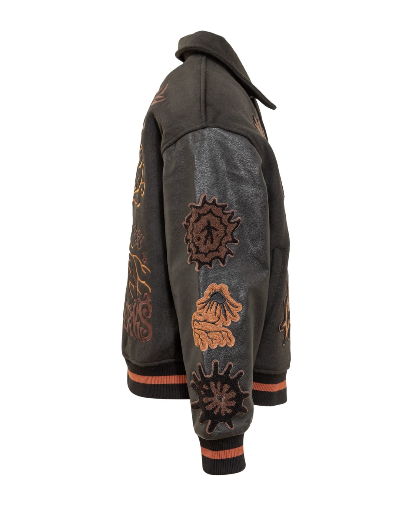 Untitled Artworks Varsity Jacket - BLACK ジャケット