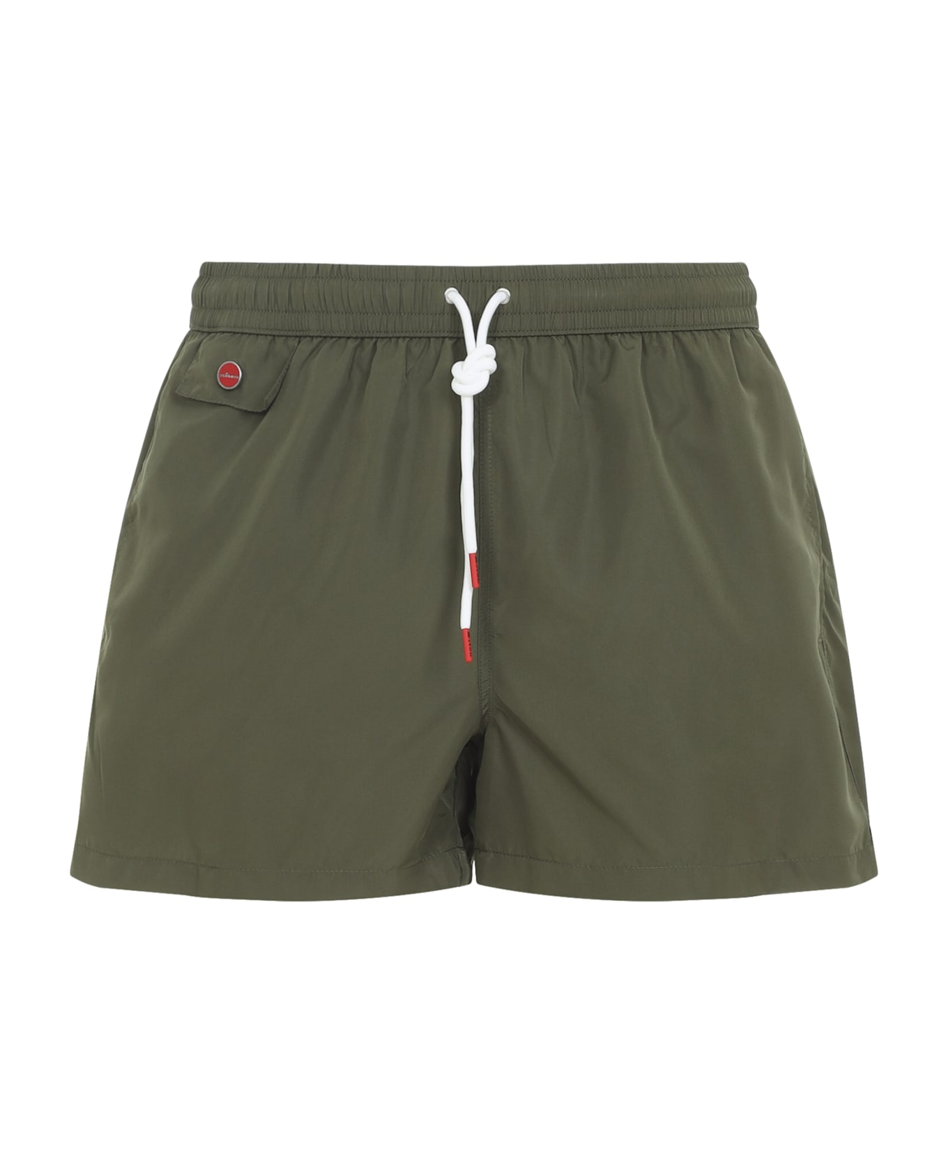 Kiton Polyester Swim Shorts - Multicolor