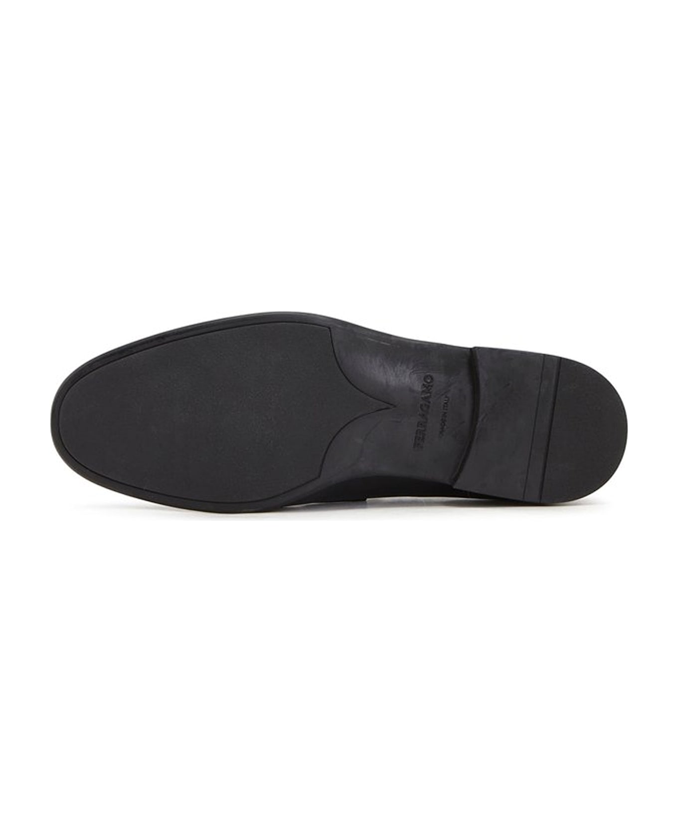 Ferragamo Foster Leaher Loafers - Black