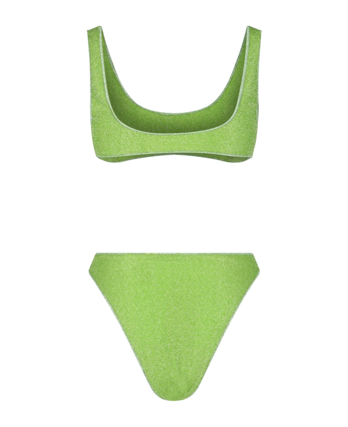 Oseree 'lumière Sporty Sunday' Bikini Set - Green