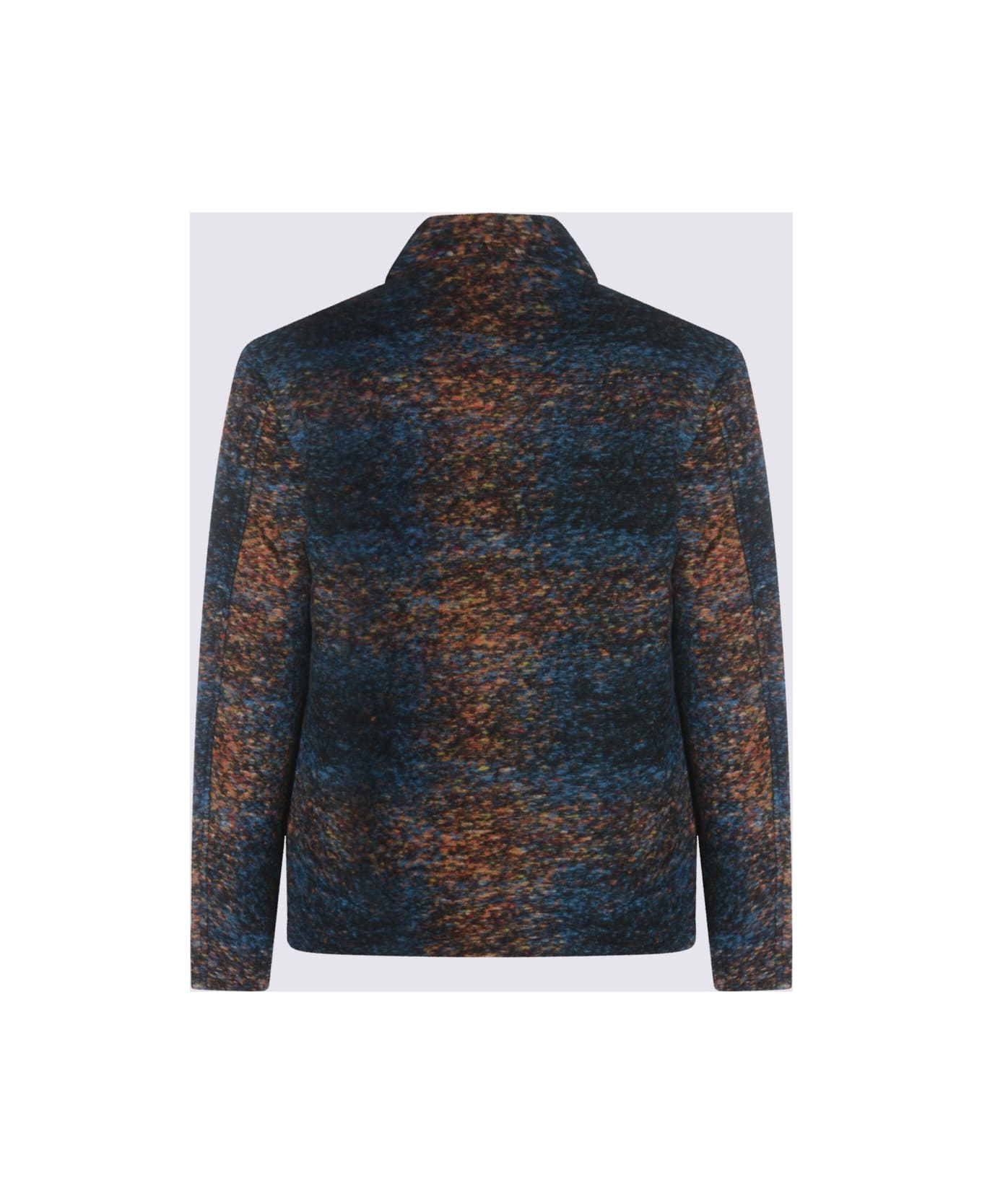 NN07 Multicolor Wool Gael Casual Jacket - BLUE MULTI