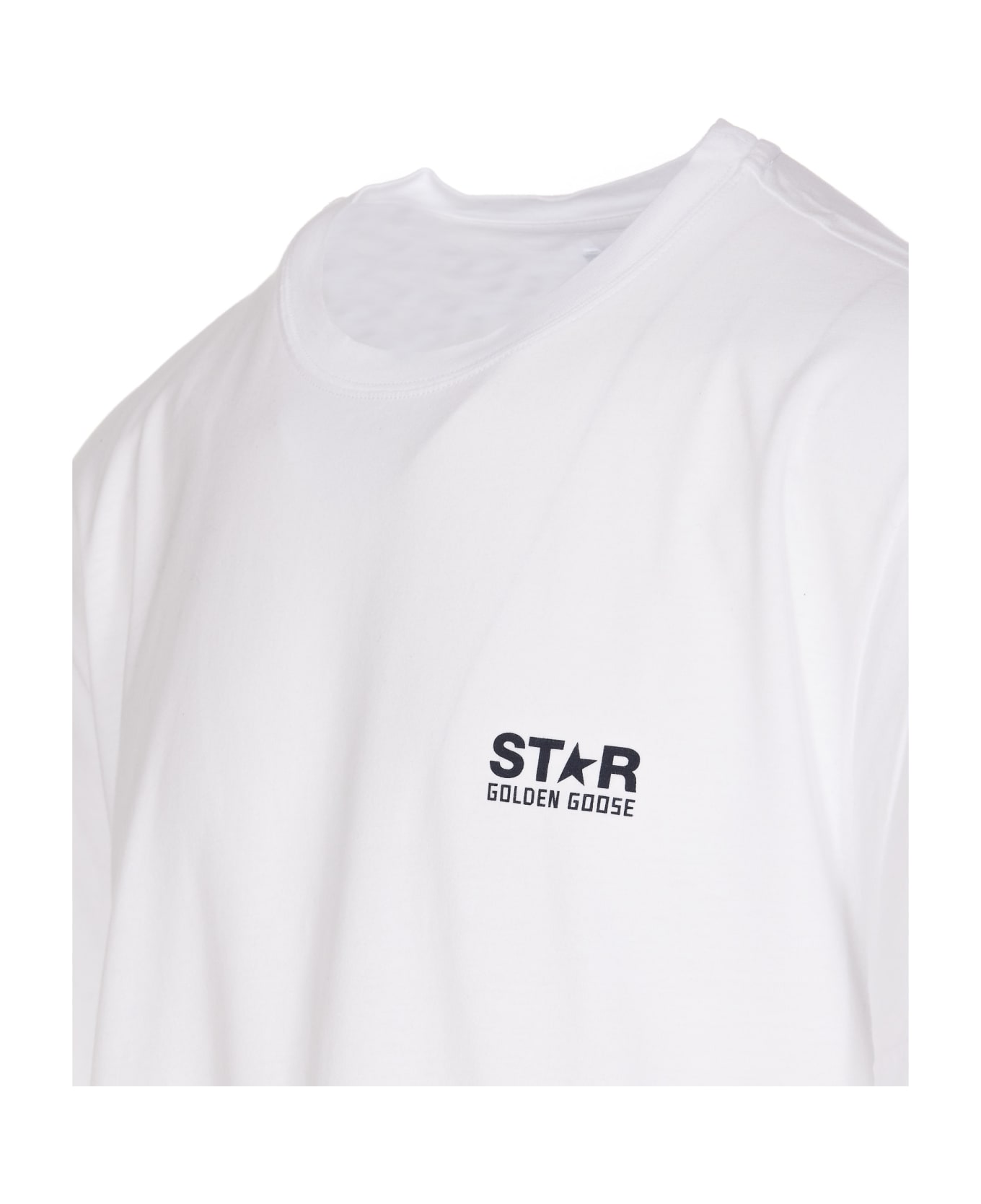 Golden Goose Star Logo T-shirt - Bianco