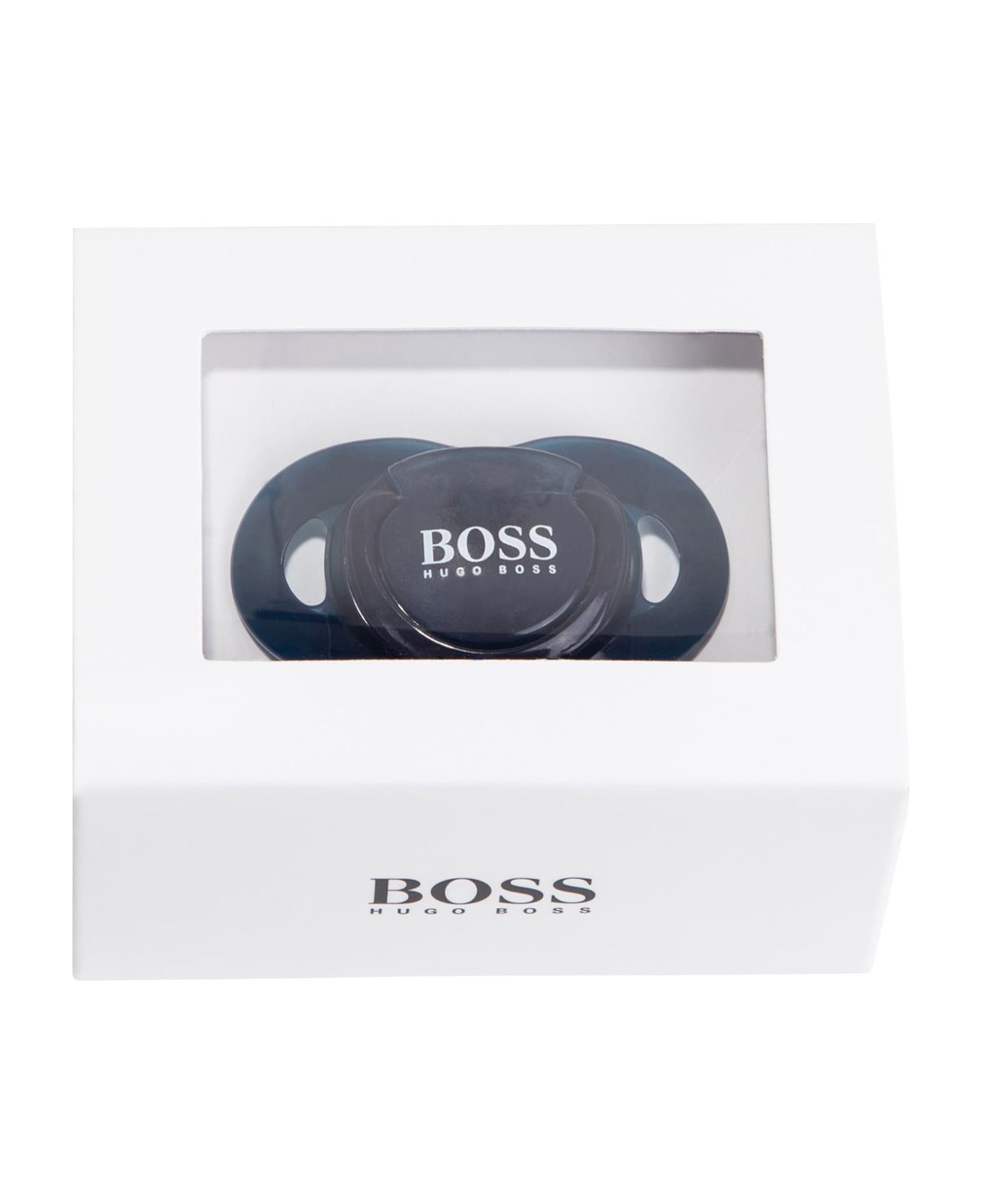 Hugo Boss Pacifier With Print - Blue