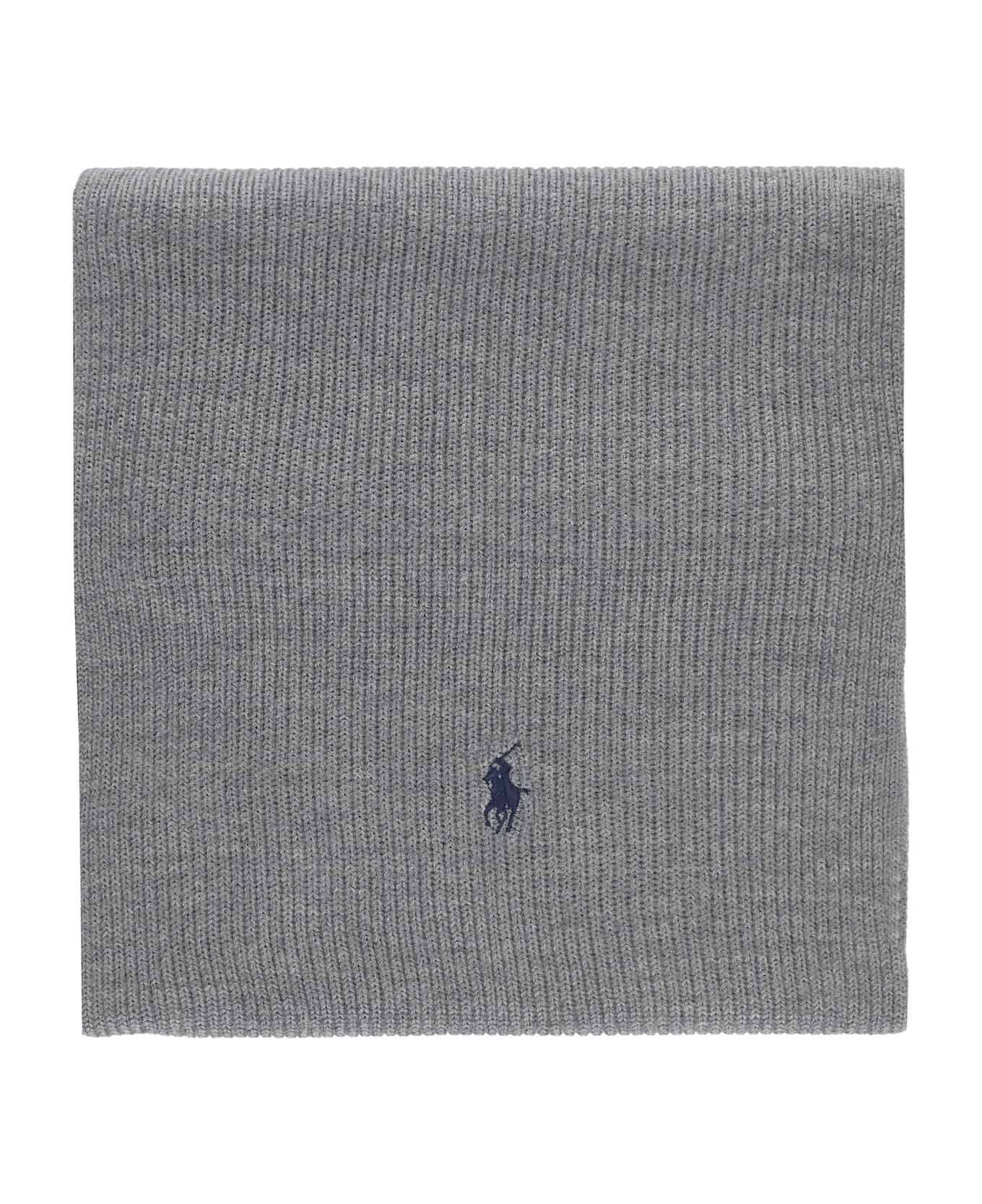 Ralph Lauren Pony Scarf - Grey
