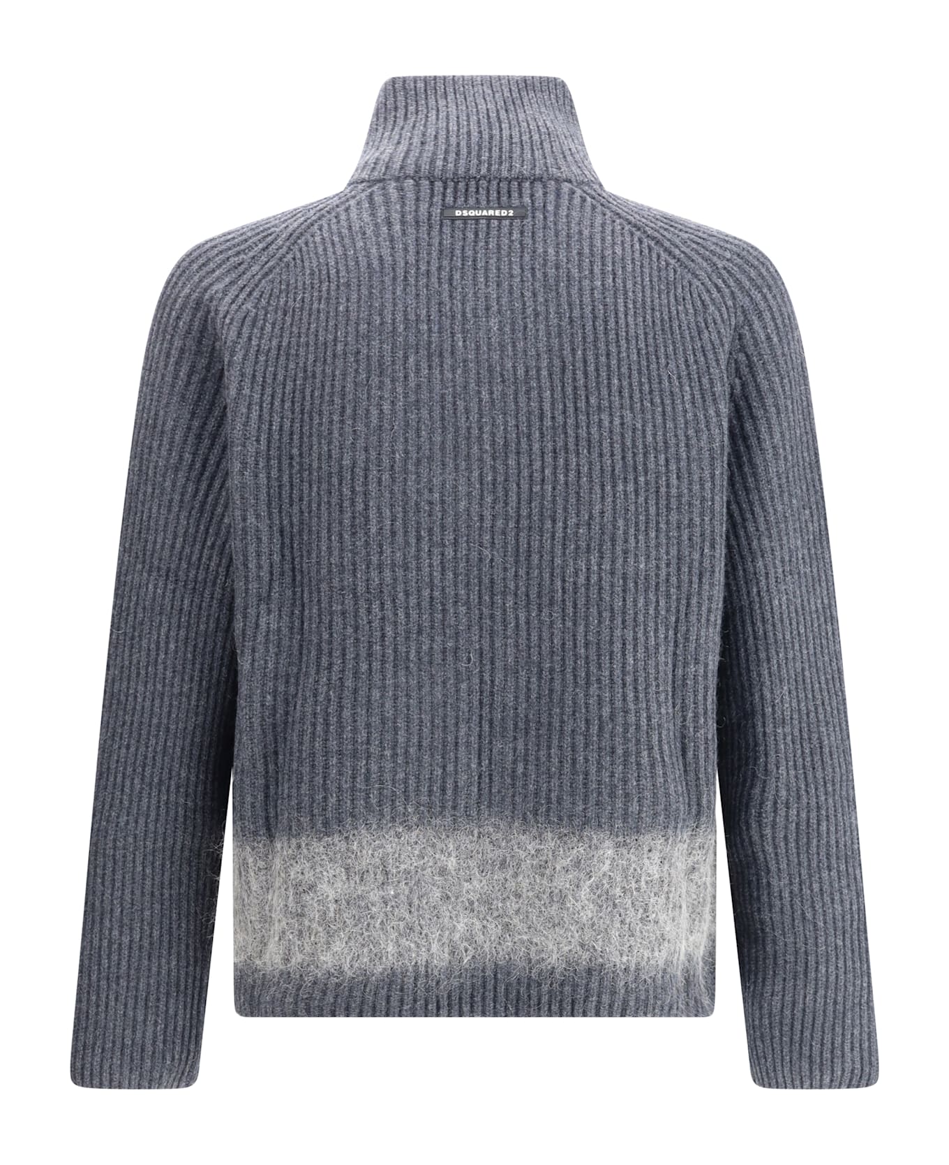 Dsquared2 Zip Cardigan - BLUE