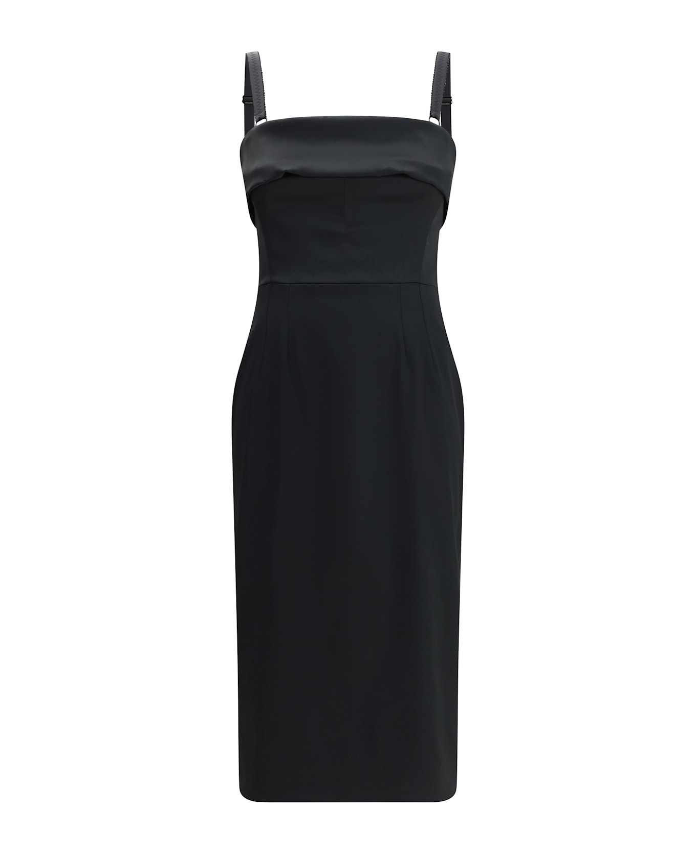 Dolce 
Gabbana Satin Midi Dress