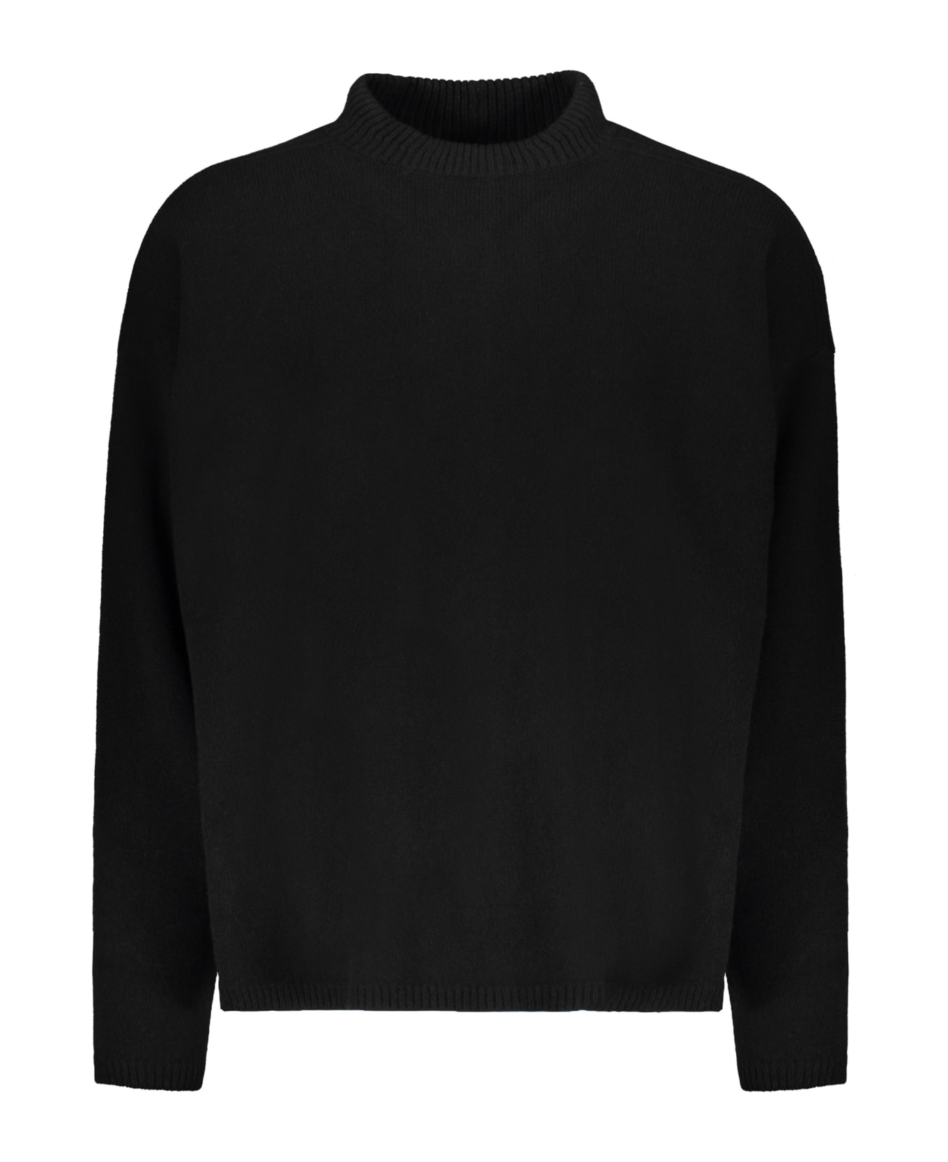 Rick Owens Cashmere Turtleneck Sweater - black