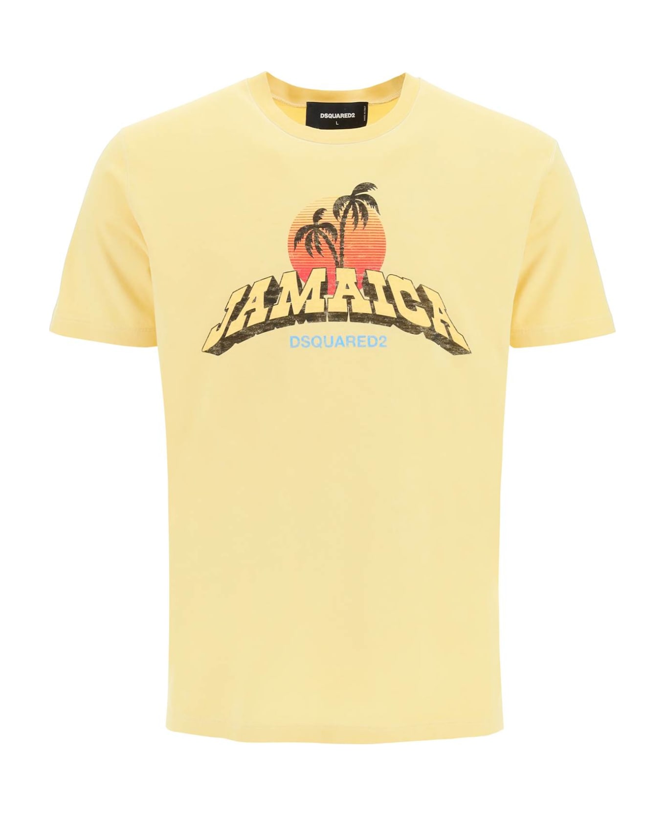 Dsquared2 Jamaica T-shirt - APRICOT TAN (Yellow)