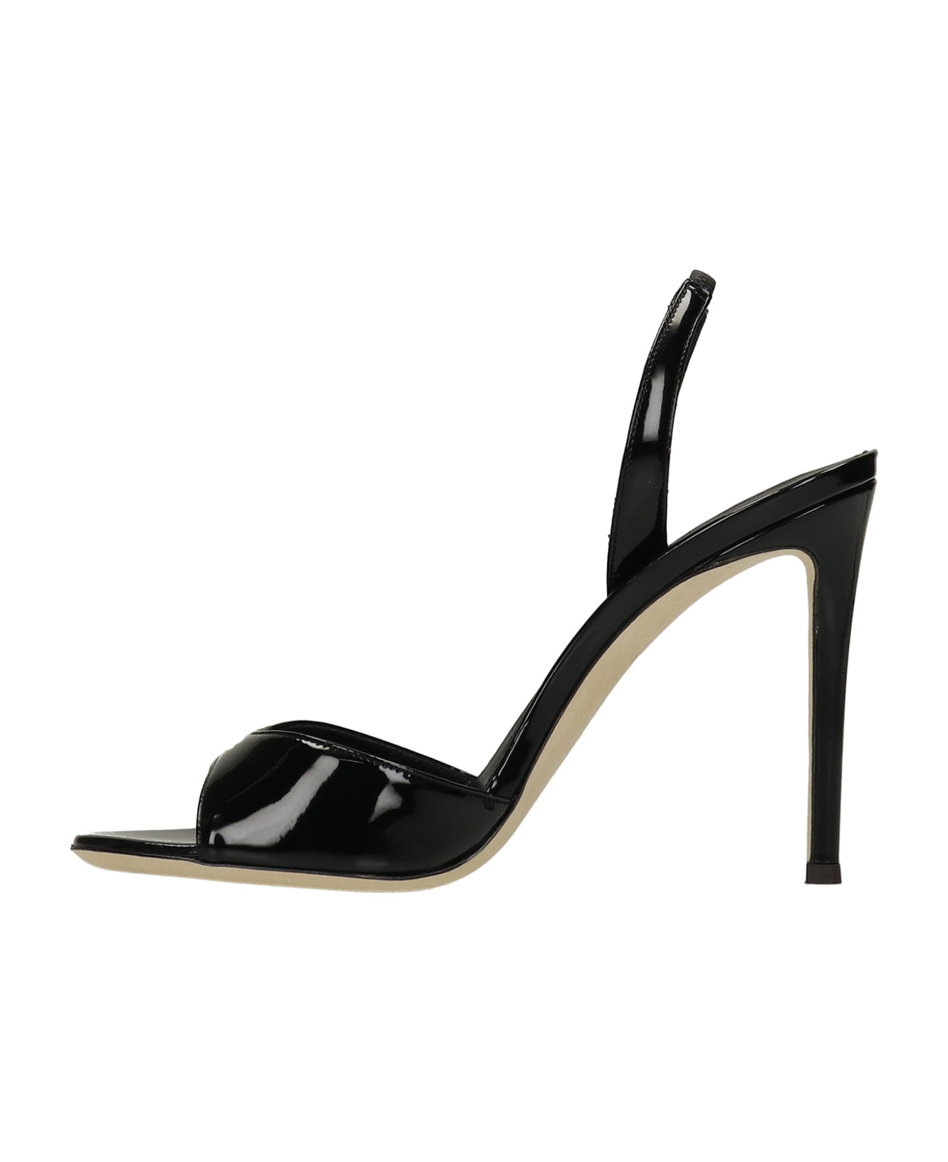 Giuseppe Zanotti Lilibeth Sandals In Black Patent Leather - black