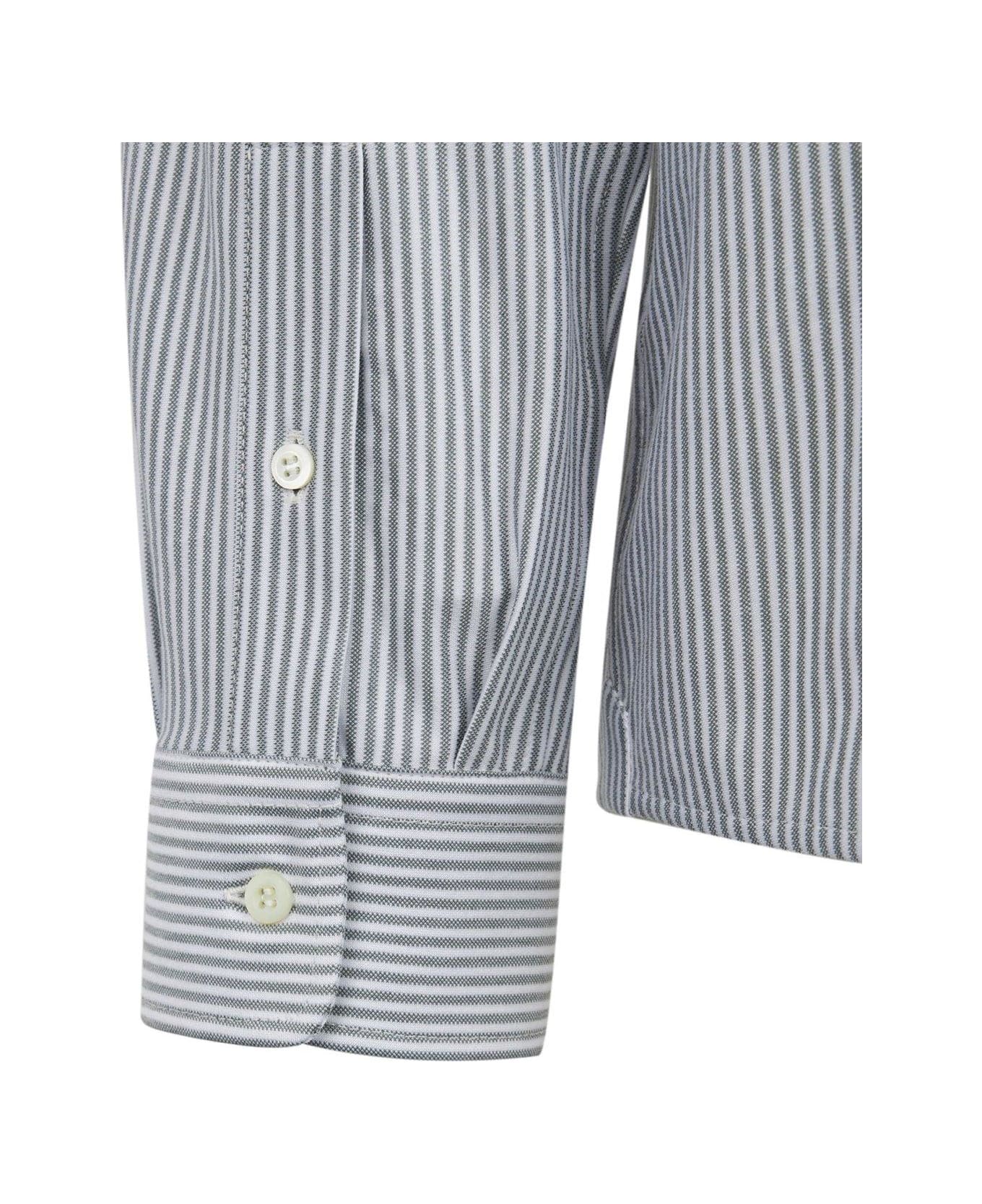 Brunello Cucinelli Striped Button-up Shirt Brunello Cucinelli