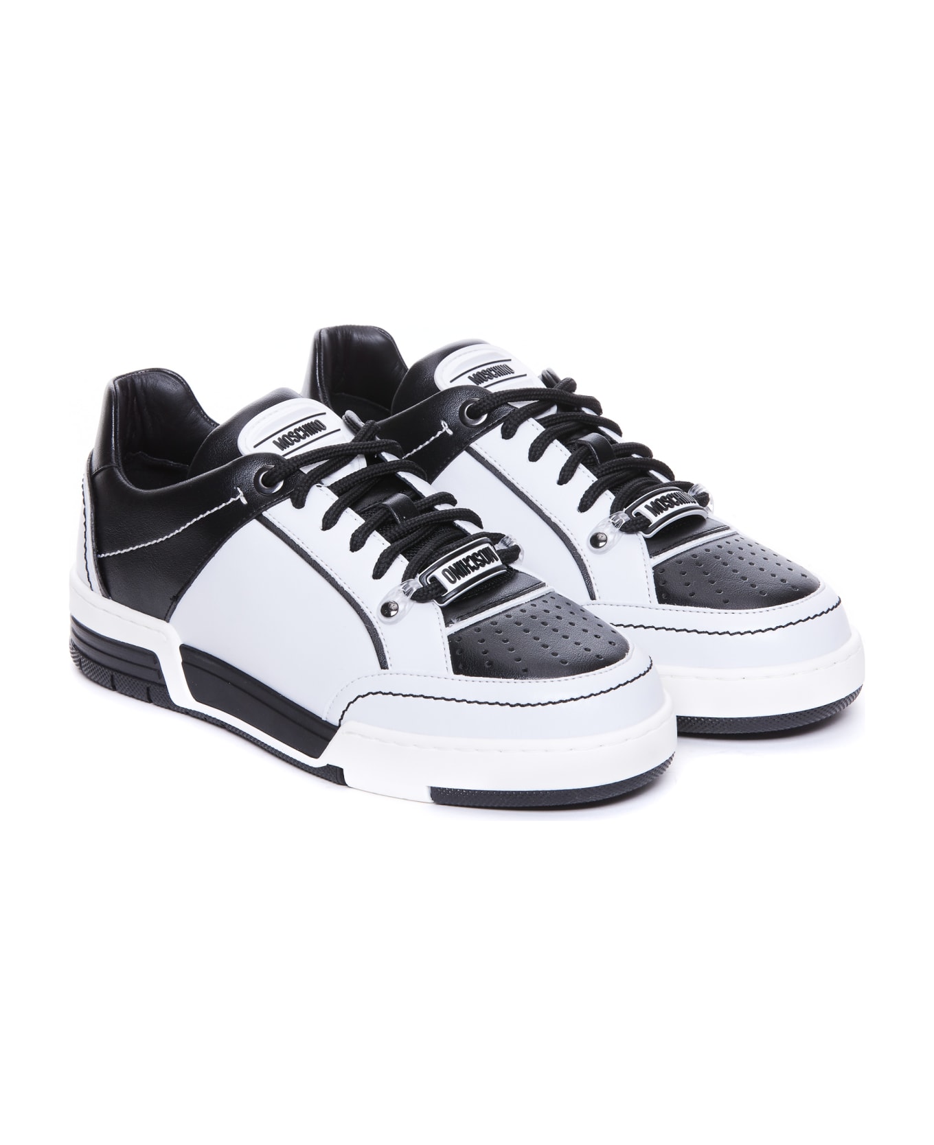 Moschino Streetball Sneakers - White