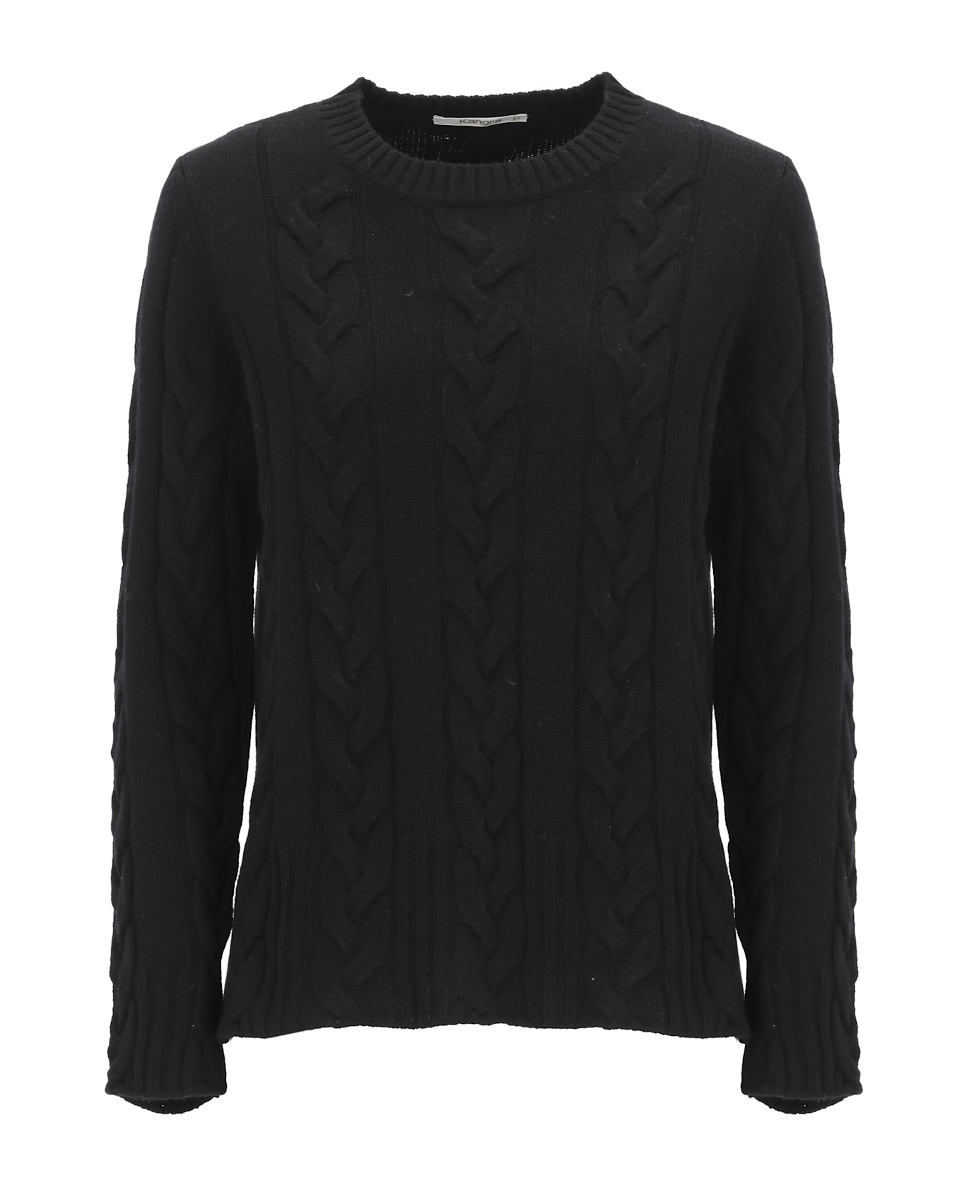 Kangra Wool Sweater - Black