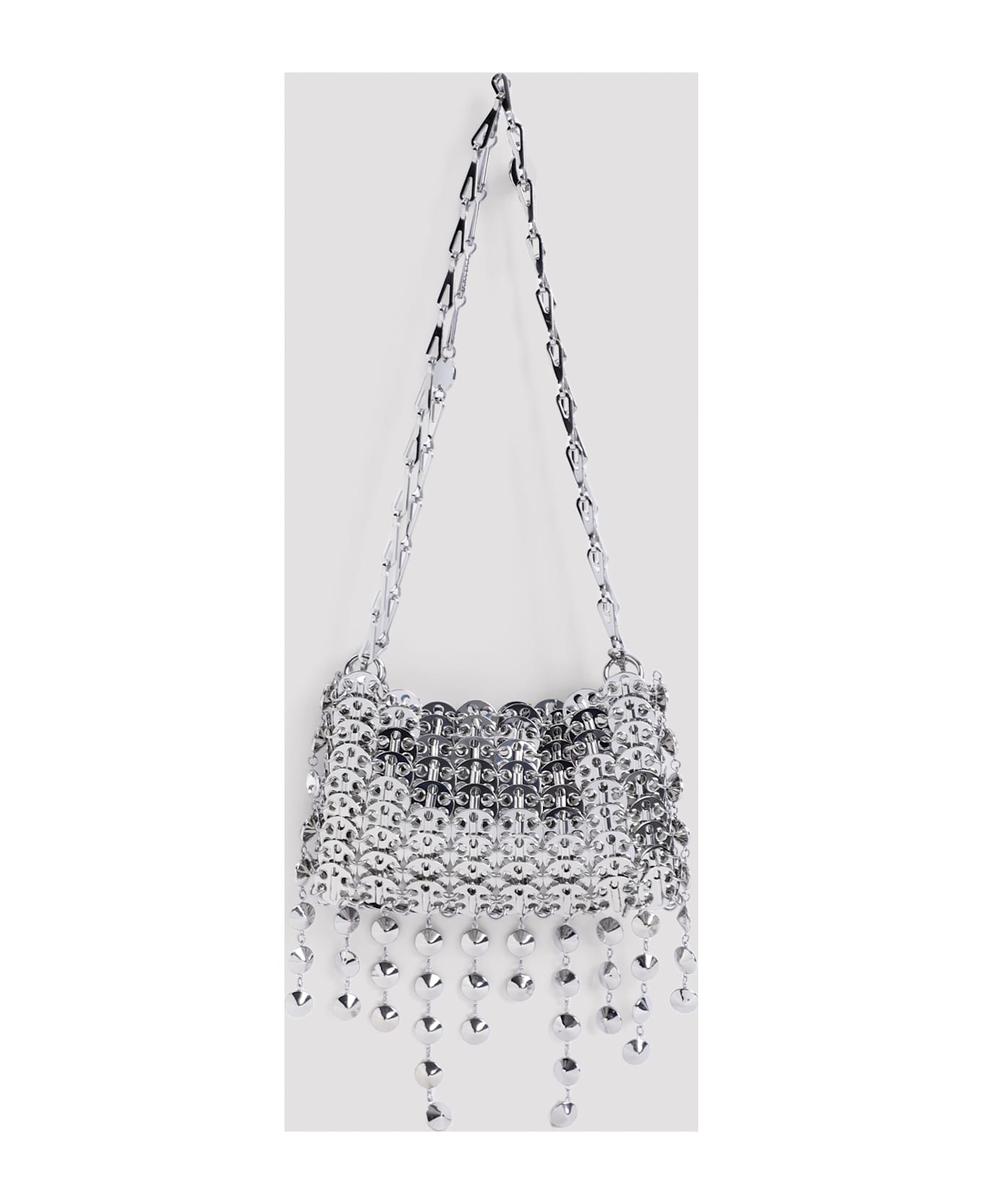 Paco Rabanne 1969 Nano Shoulder Bag - Silver