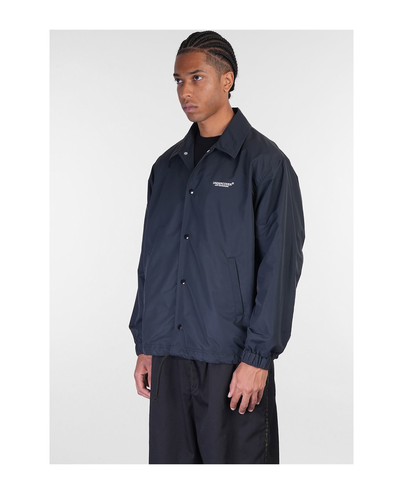 Undercover Jun Takahashi Casual Jacket In Black Nylon - black