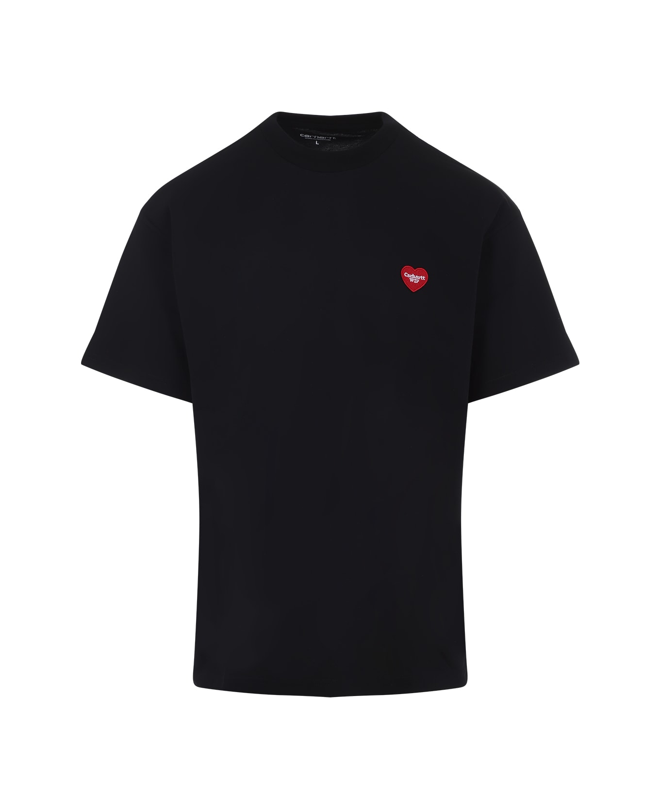Carhartt Heart Ii Hartt T-shirt - Xx Black