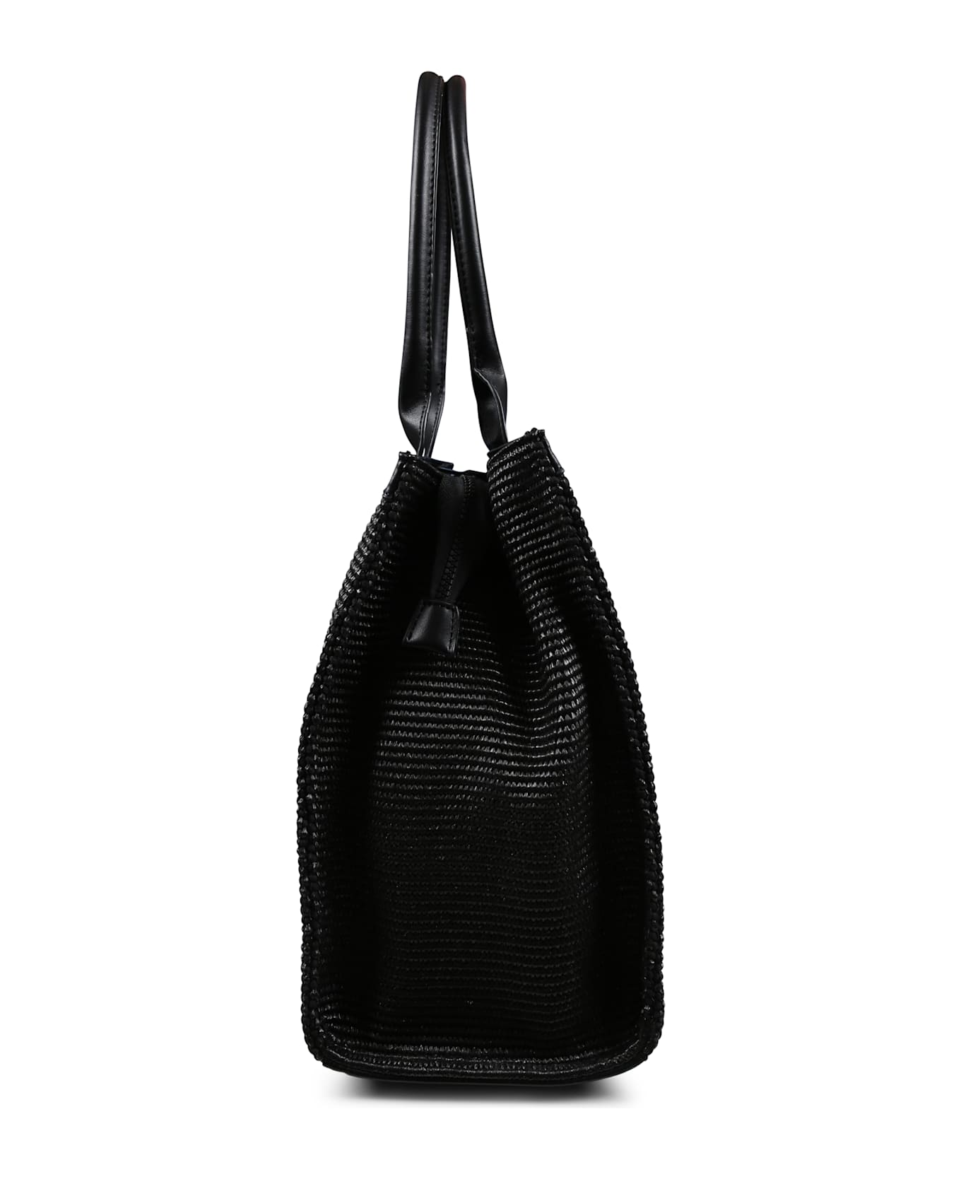MSGM Black Bag For Girl With Logo - Black