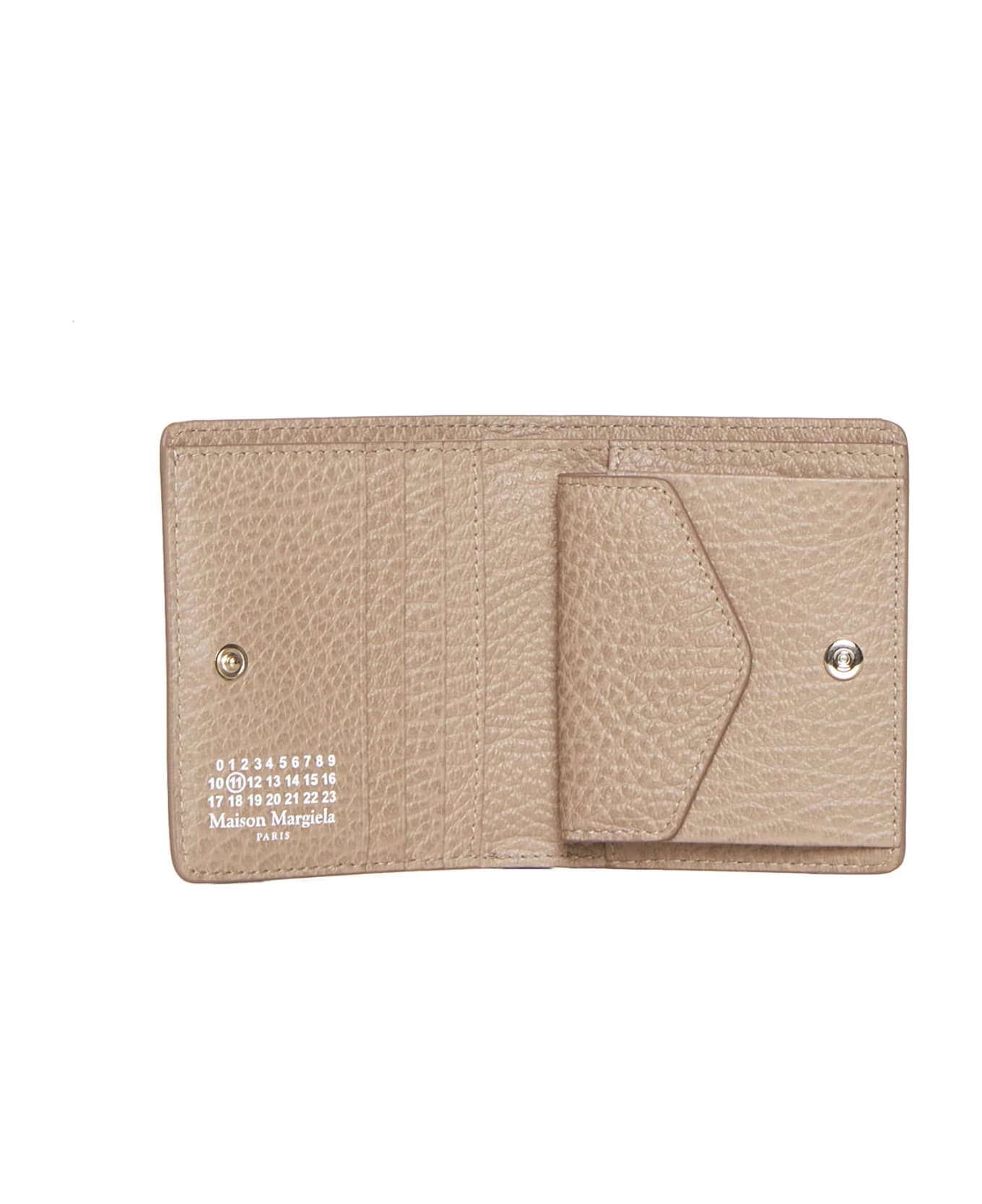 Maison Margiela Four-stitches Compact Wallet - Biche