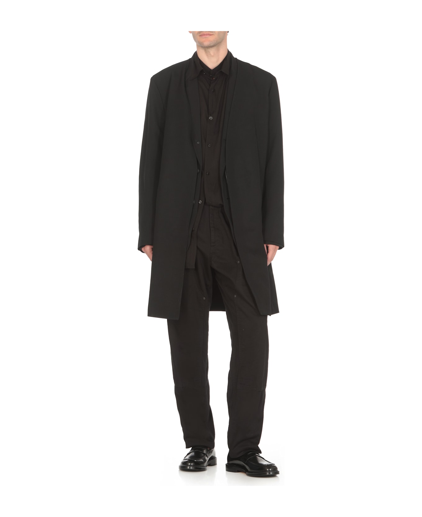 Yohji Yamamoto Wool Jacket - Black