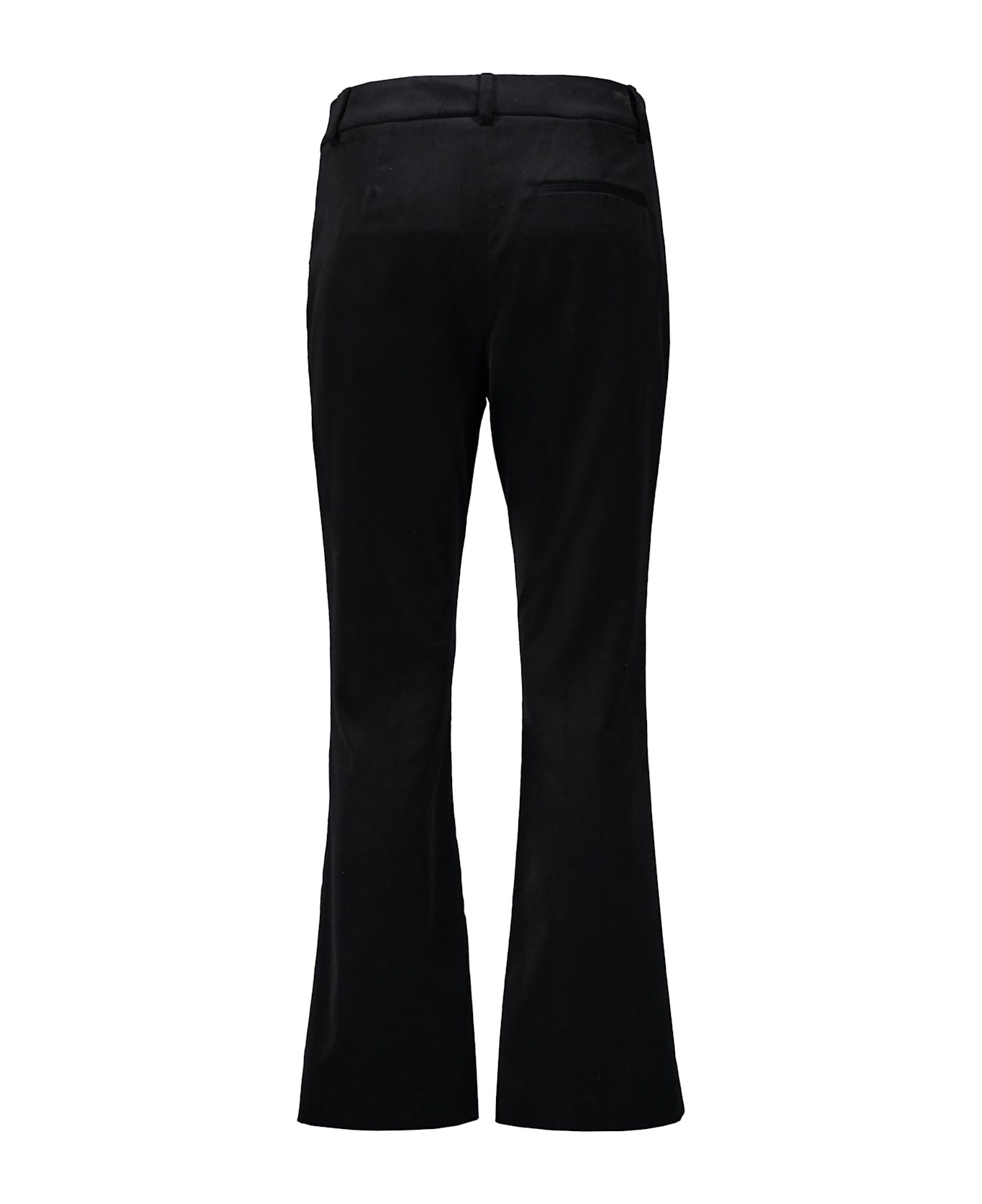 Cedric Charlier Velvet Trousers - black