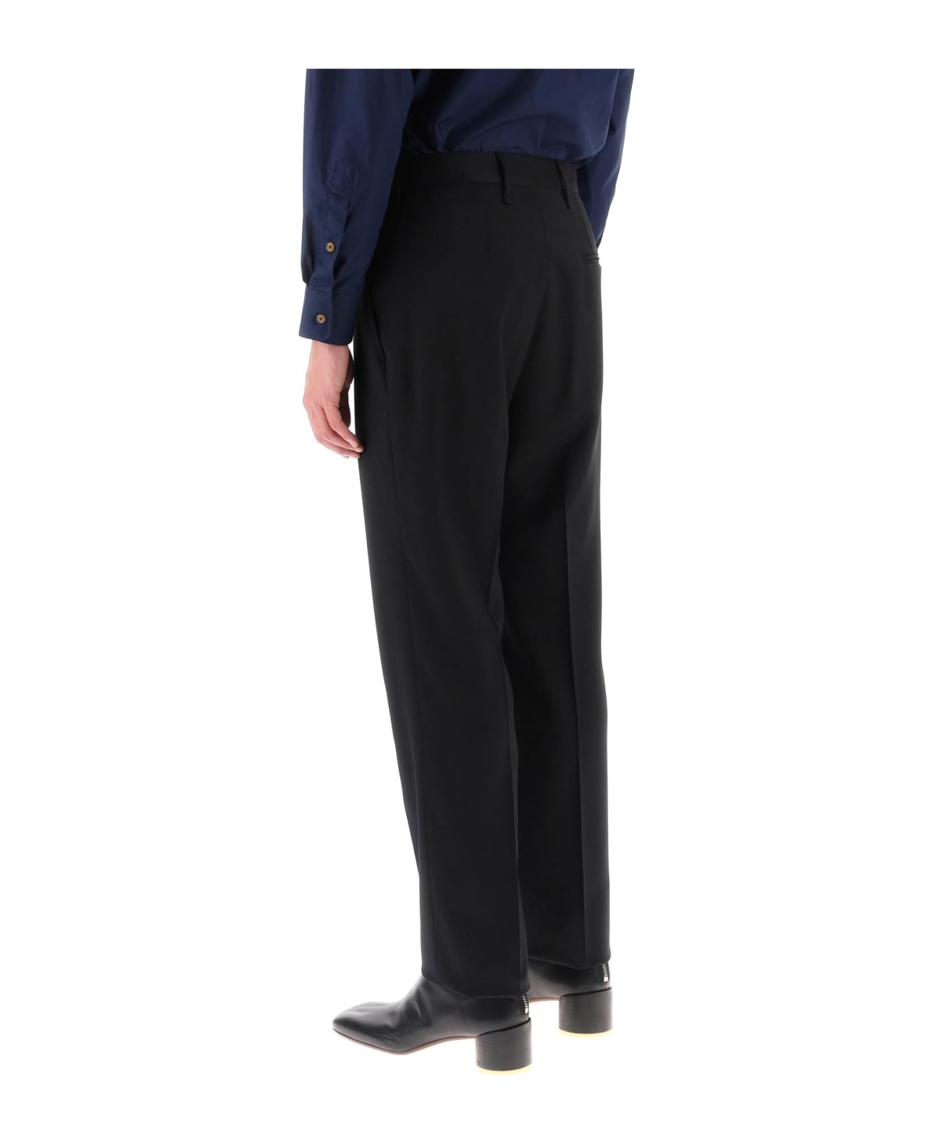 Vivienne Westwood 'cruise' Pants In Lightweight Wool - BLACK (Black) ボトムス