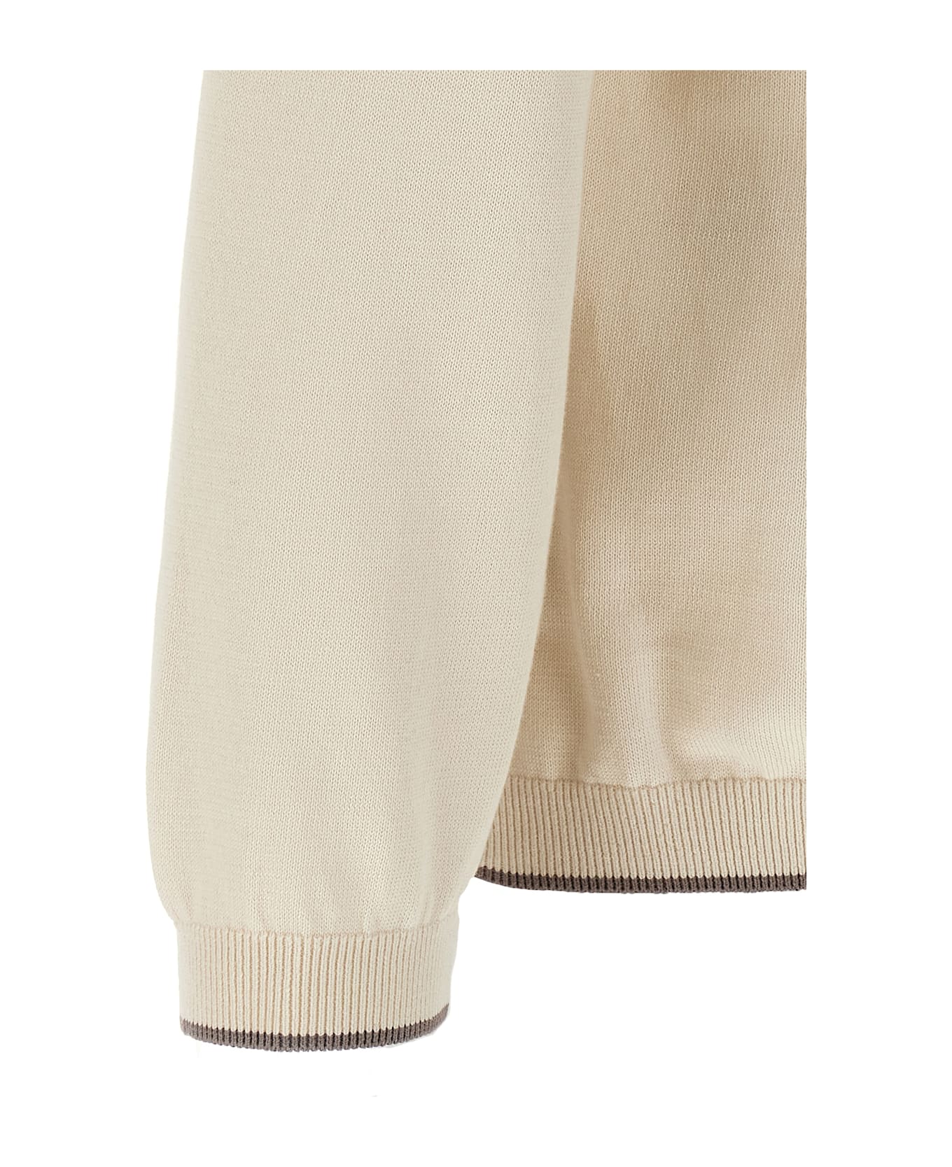 Brunello Cucinelli Geometric Jacquard Shirt - Beige