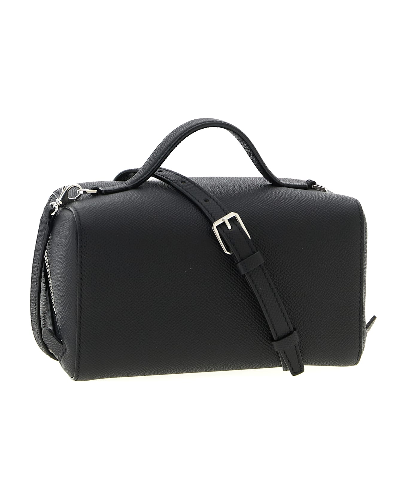 Valextra 'v-line' Crossbody Bag - Black  